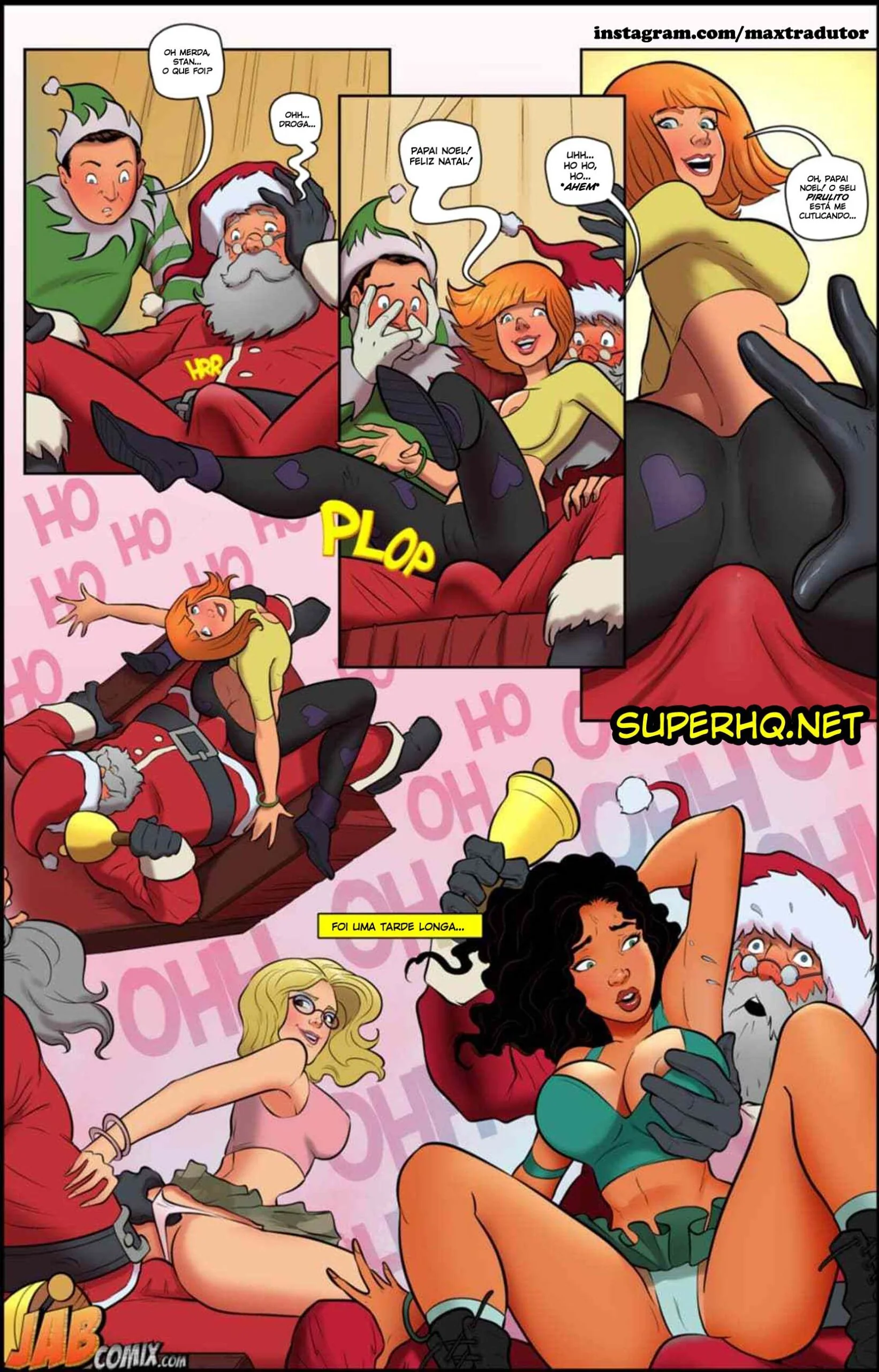 Fodendo a Loirinha na Live - Pai Tarado no Hentai Incesto em HQ Brasileiro