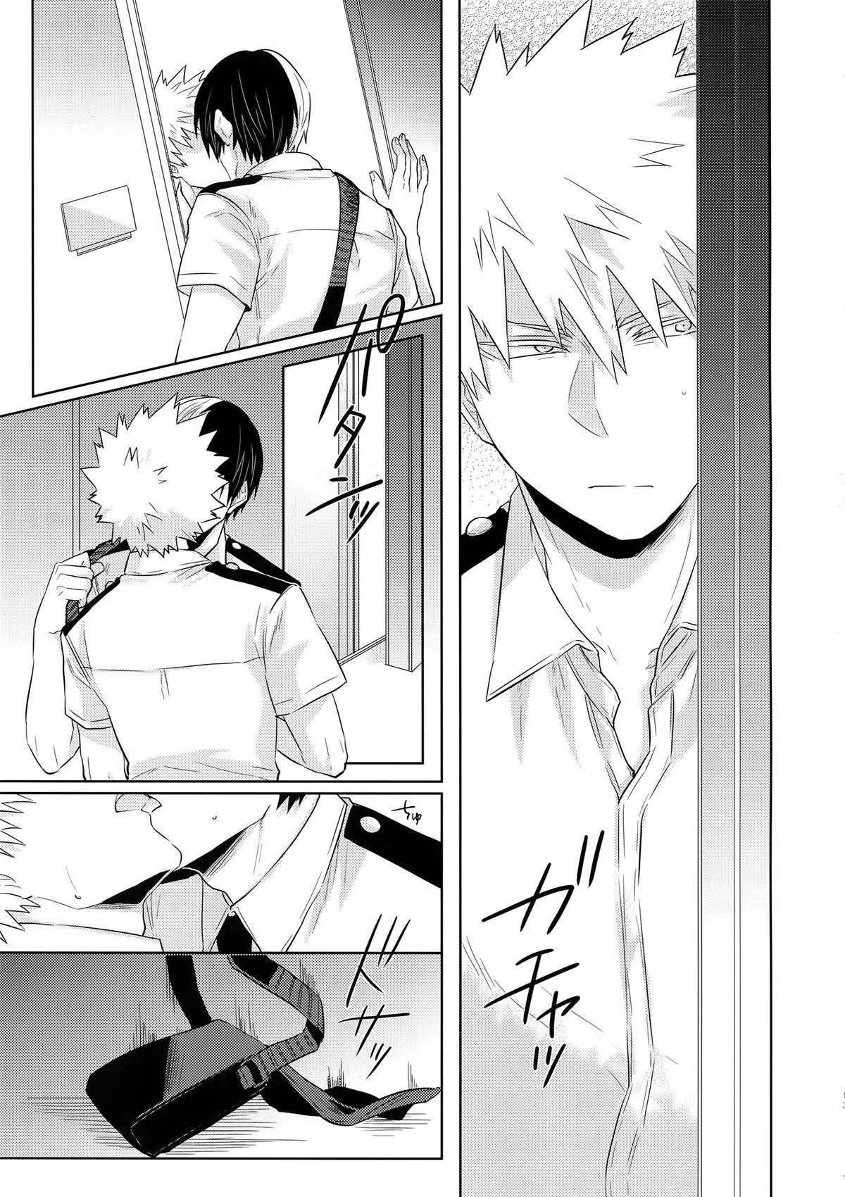 Fodendo o amigo por trás - Shouto Todoroki e Katsuki Bakugou em Hentai HQ Brasileiro