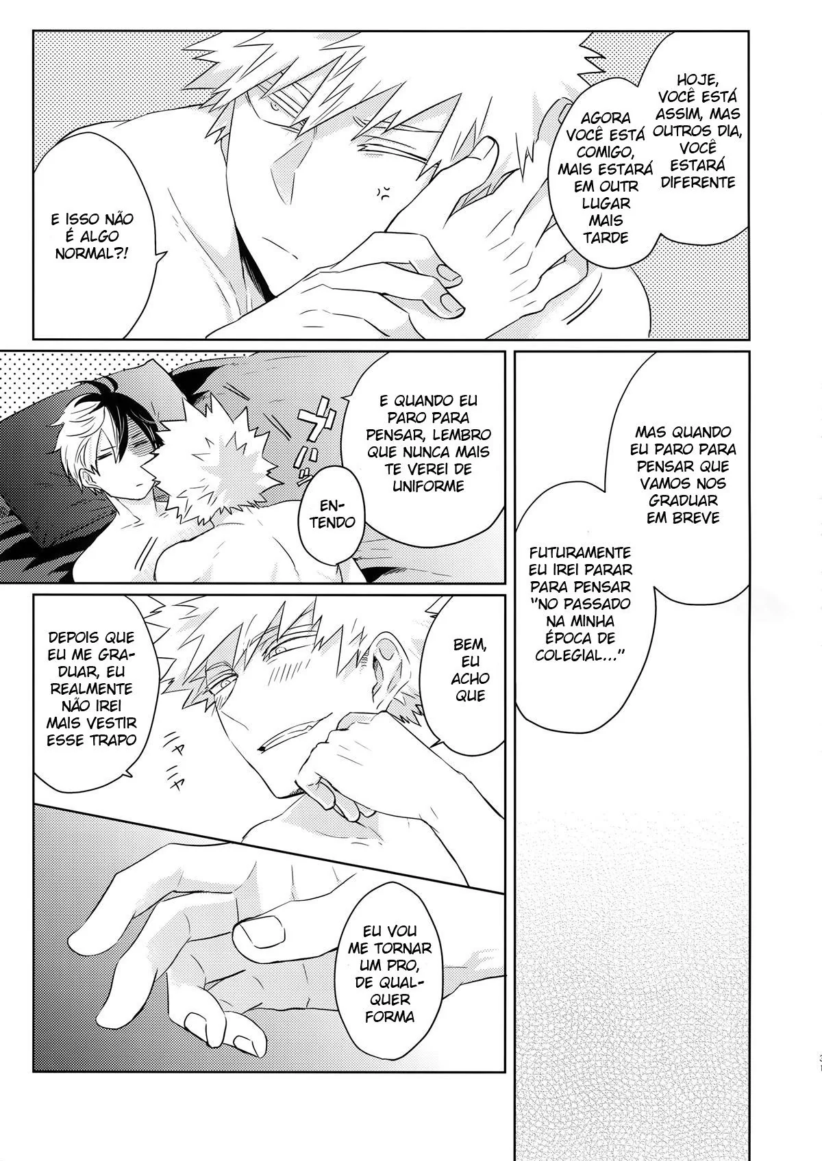 Fodendo o amigo por trás - Shouto Todoroki e Katsuki Bakugou em Hentai HQ Brasileiro