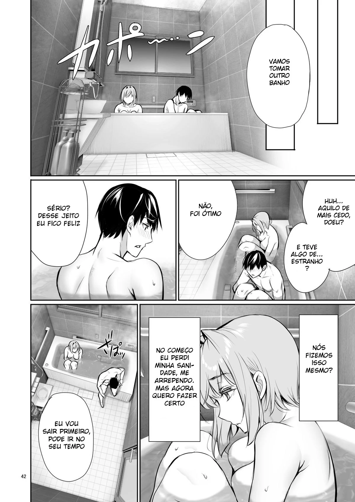 Fodendo sem parar as piranhas do dormitório em Hentai HQ Brasileiro