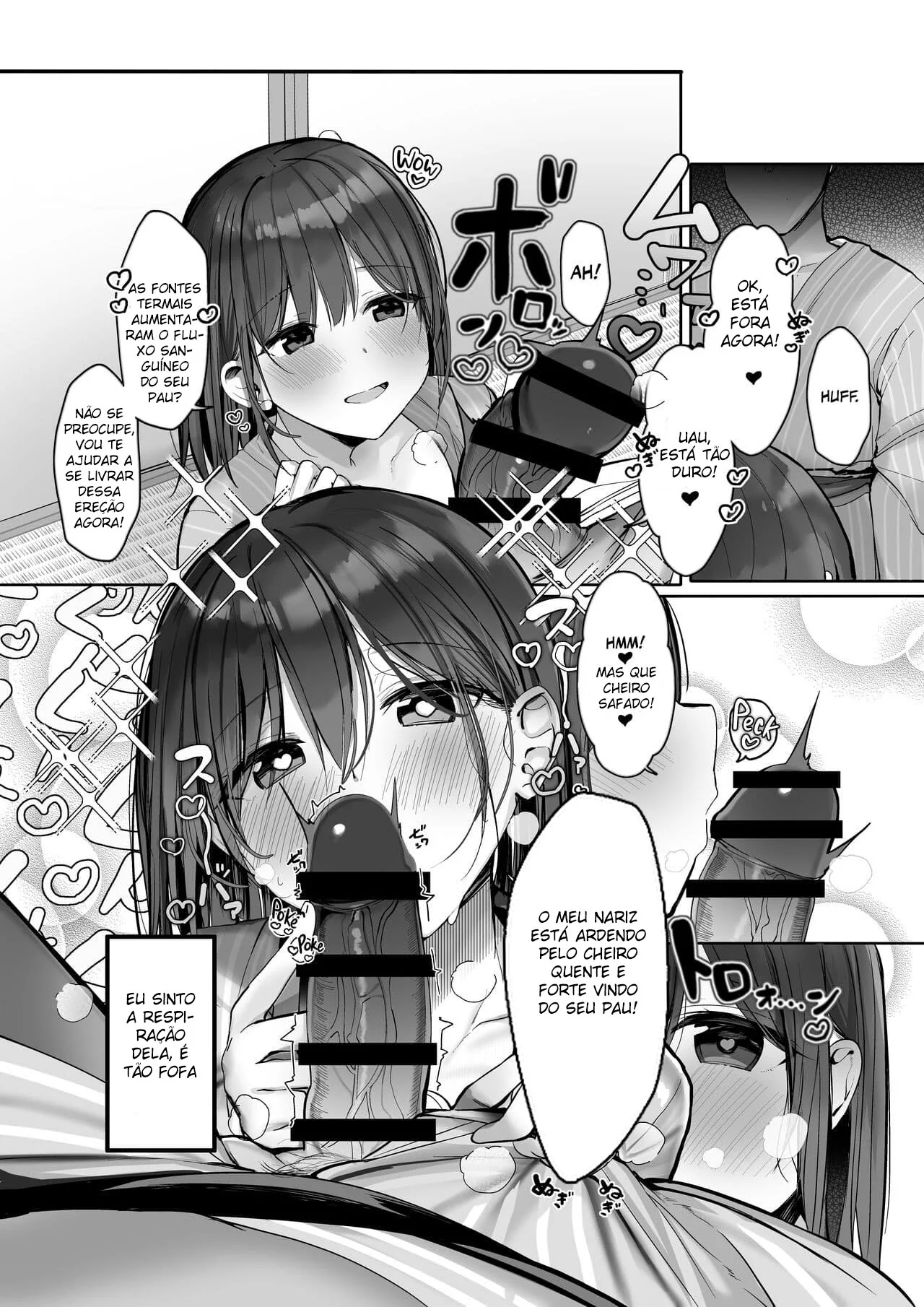 Fonte Termal da Sacanagem: De Amigos a Amantes em Hentai HQ