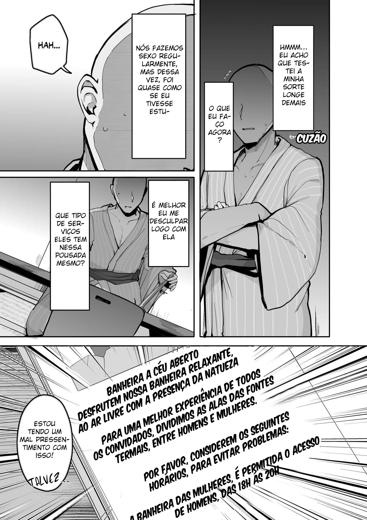 Fonte Termal da Sacanagem: De Amigos a Amantes em Hentai HQ