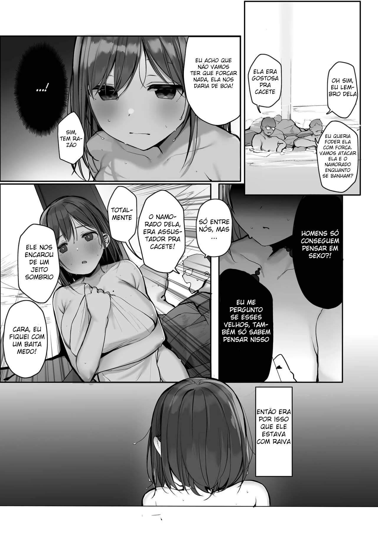 Fonte Termal da Sacanagem: De Amigos a Amantes em Hentai HQ