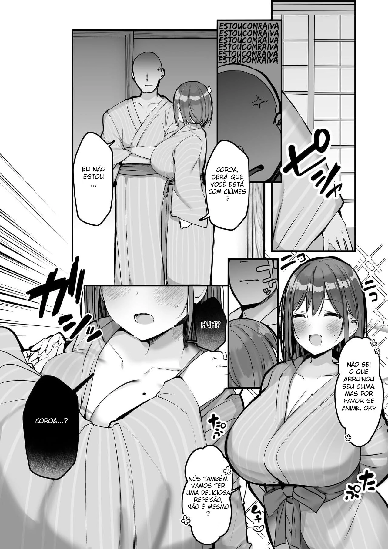 Fonte Termal da Sacanagem: De Amigos a Amantes em Hentai HQ