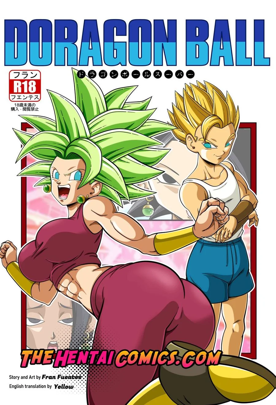 Goku Metendo Forte na Piranha da Caulifla em Hentai HQ Brasileiro