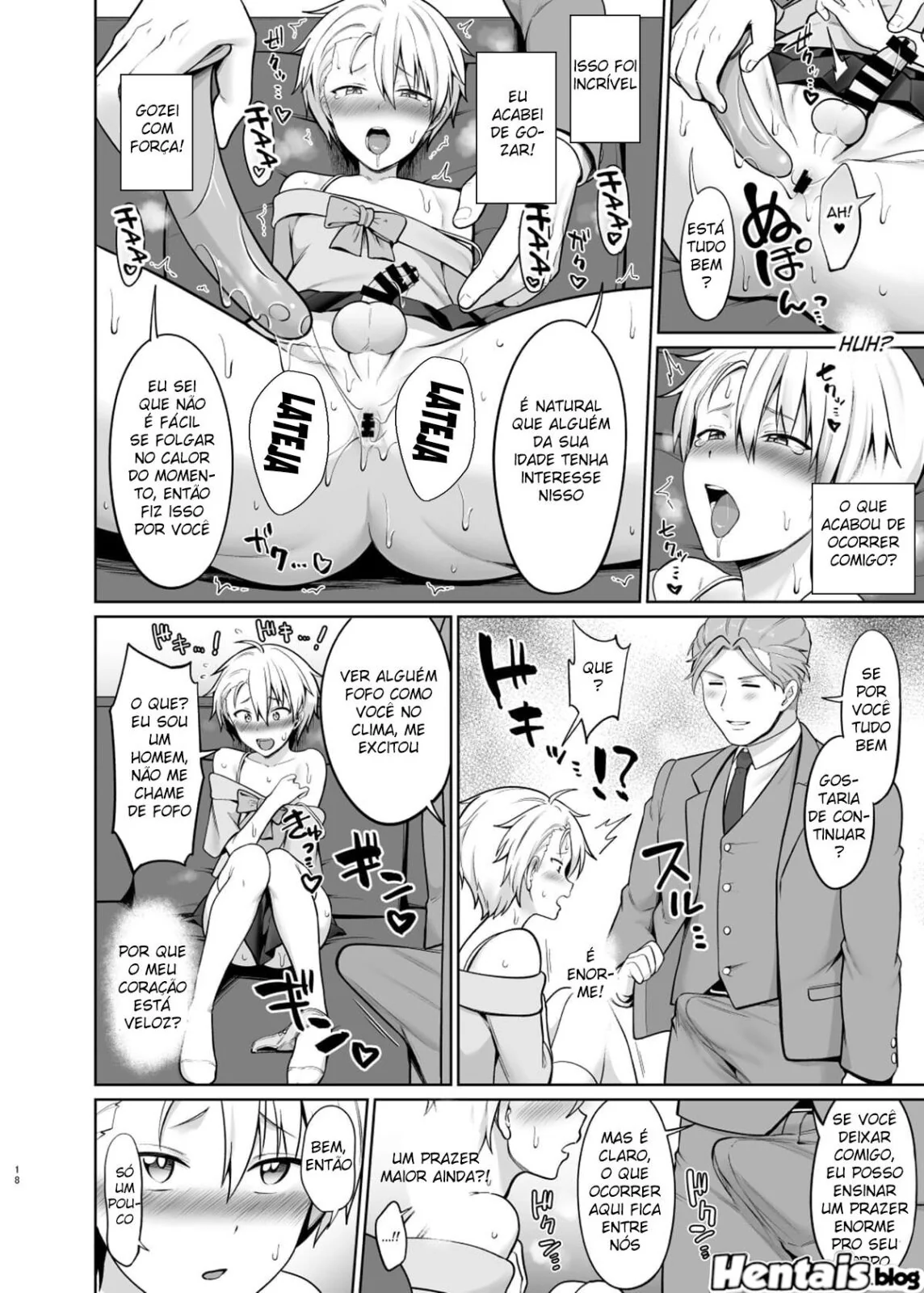 Guia do Sacana - Aprenda com as Piranhas em Hentai HQ Brasileiro