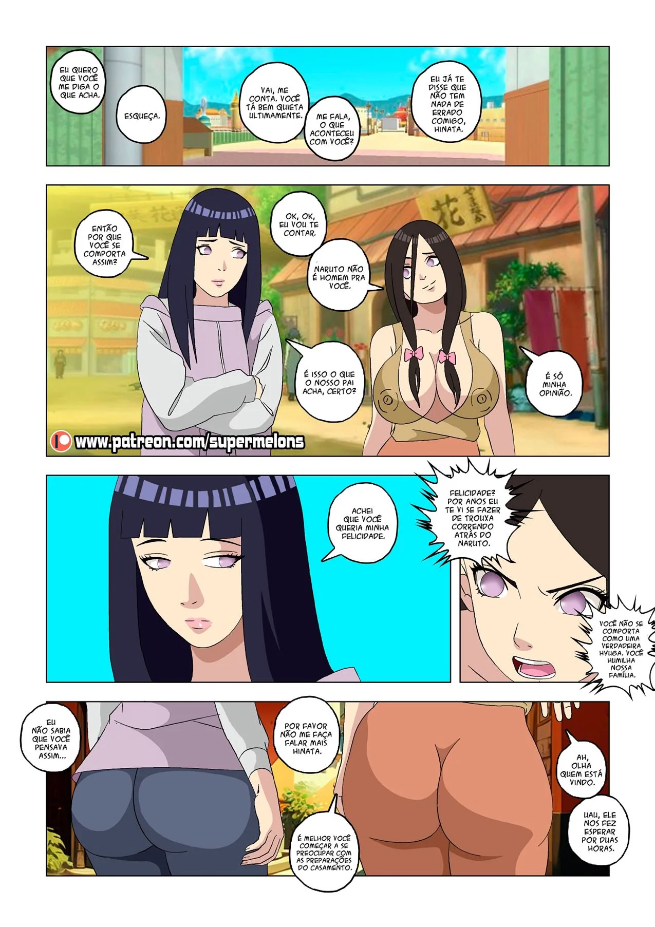 Hanabi a Piranha Intrometida - Boruto Hentai HQ Brasileiro