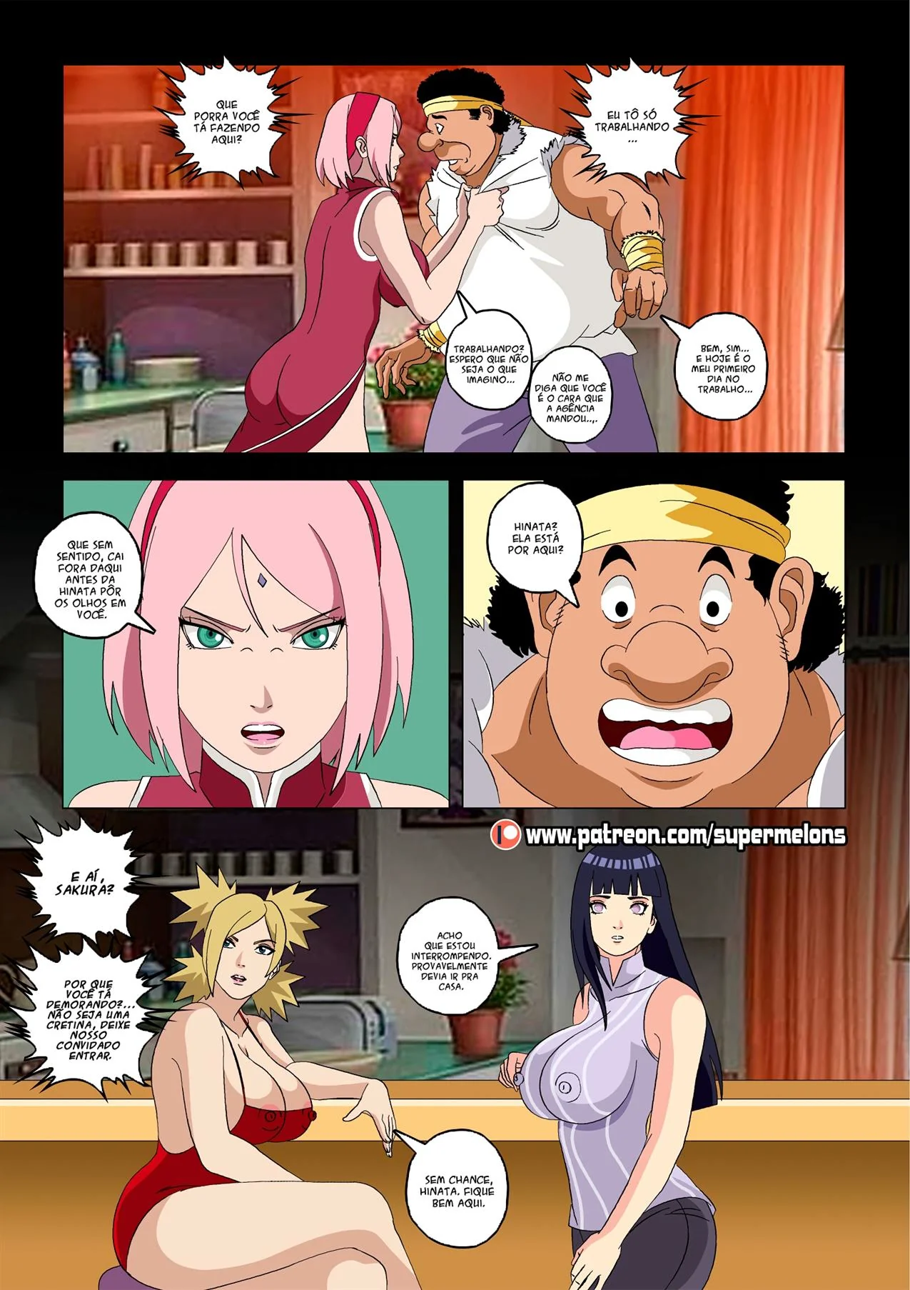 Hanabi a Piranha Intrometida - Boruto Hentai HQ Brasileiro