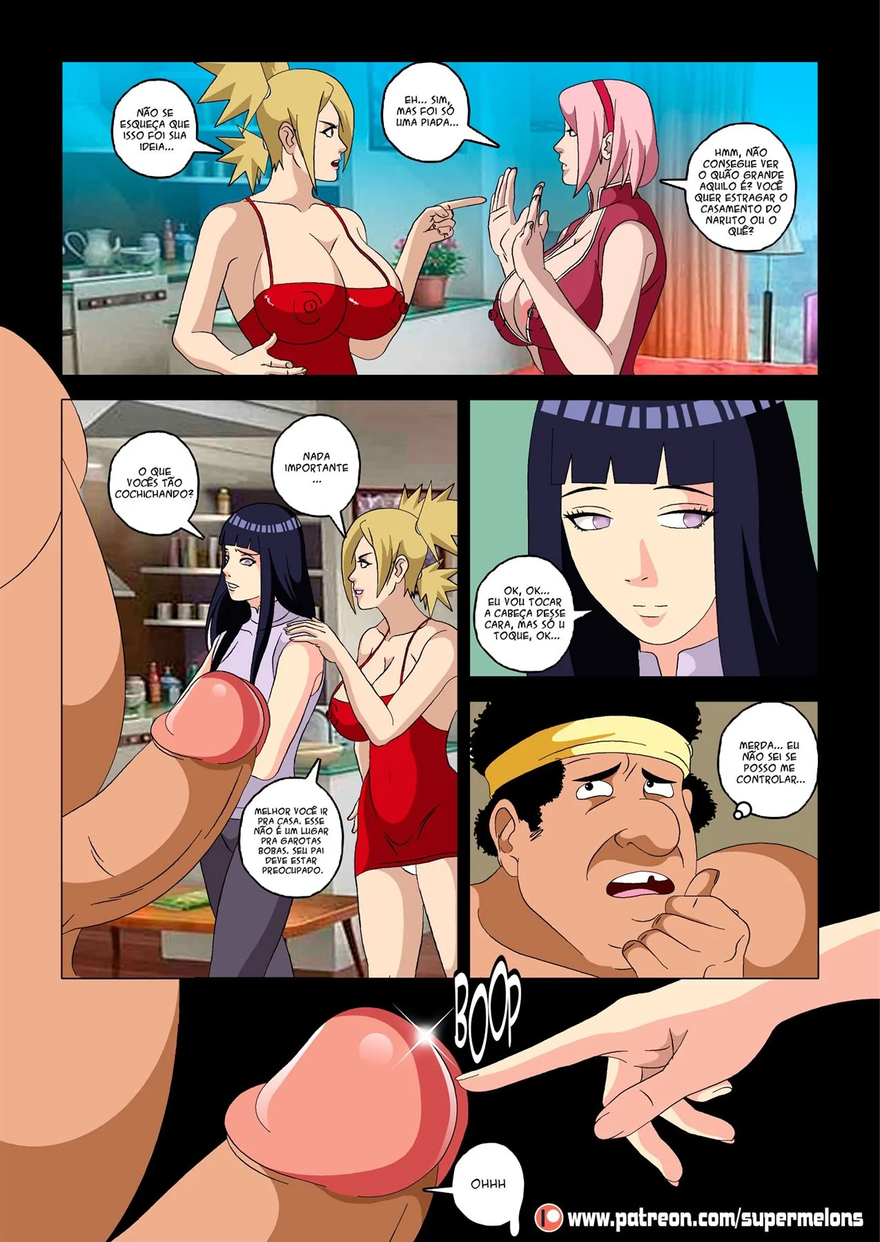 Hanabi a Piranha Intrometida - Boruto Hentai HQ Brasileiro