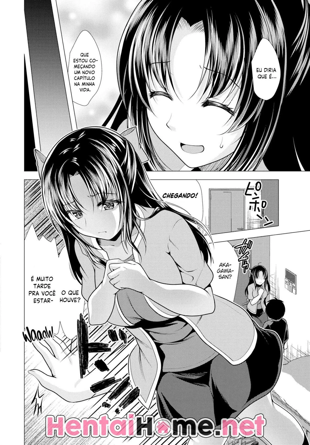 Herdeiro Sortudo: Yuuma Fode a Inquilina Piranha em Hentai HQ Brasileiro