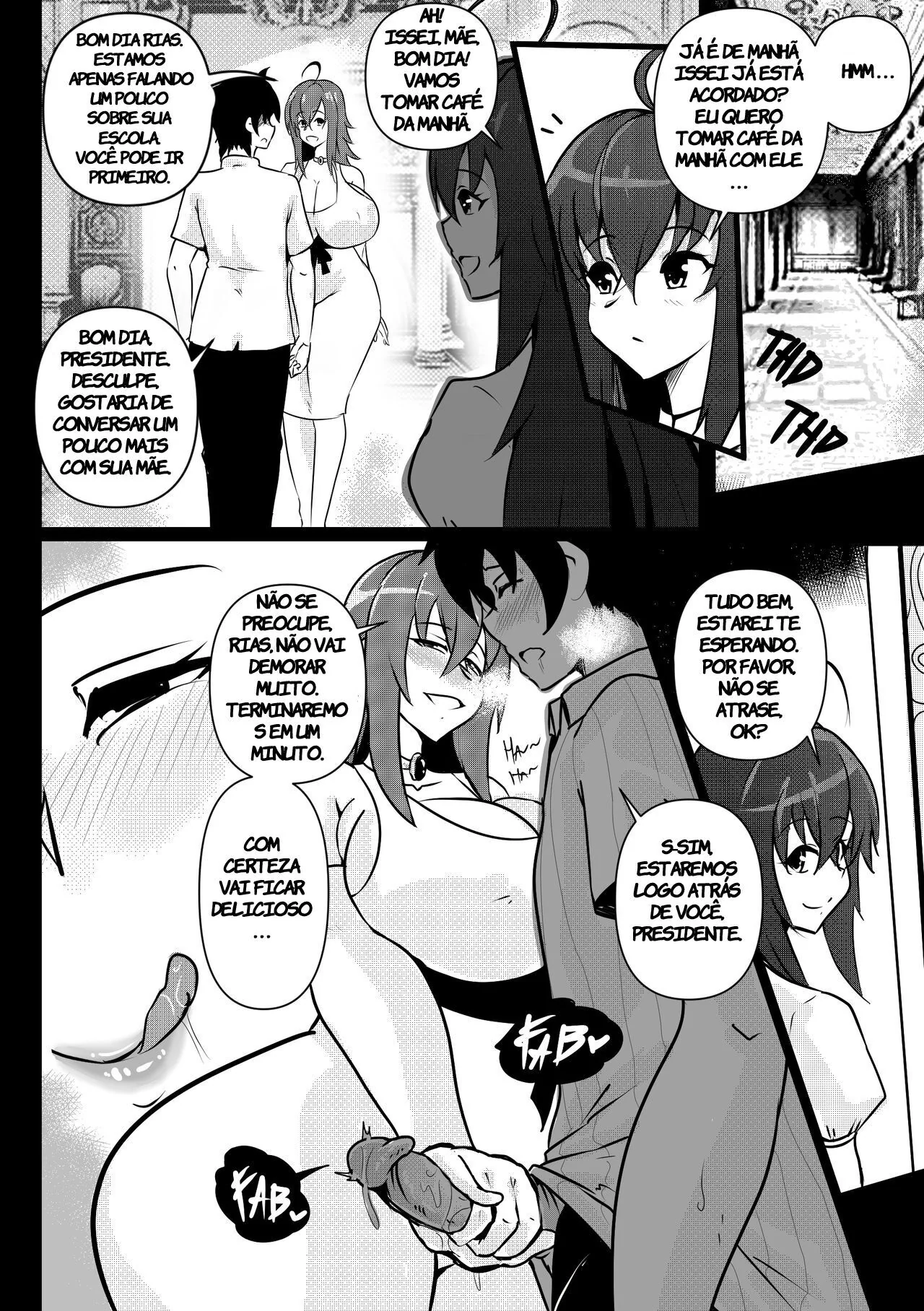 Highschool dxd Hentai: B-Trayal 23 Venelana - MILF Peituda Louca por Rola em Hentai Brasileiro