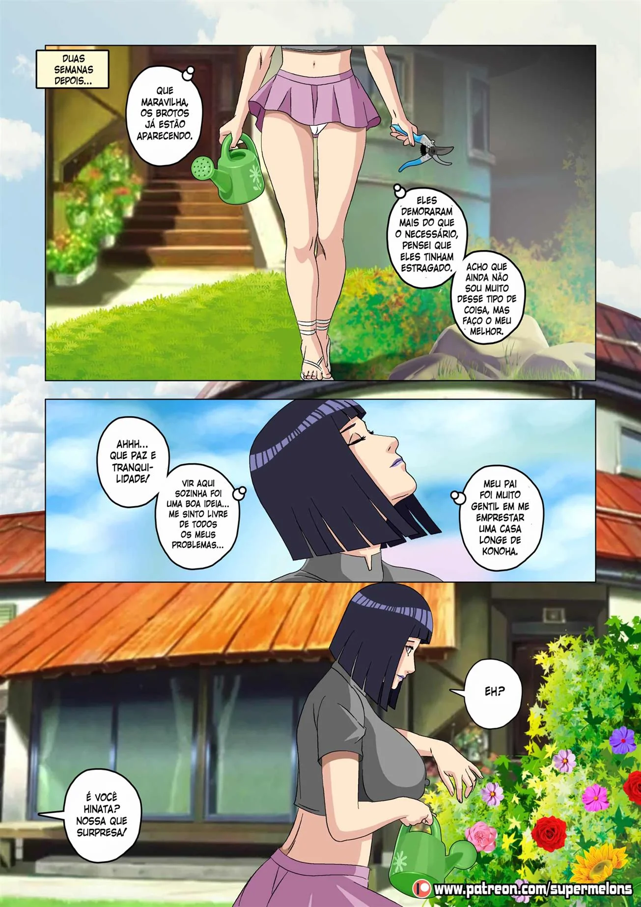 Hinata: A Piranha Possuída - Em Hentai HQ Brasileiro