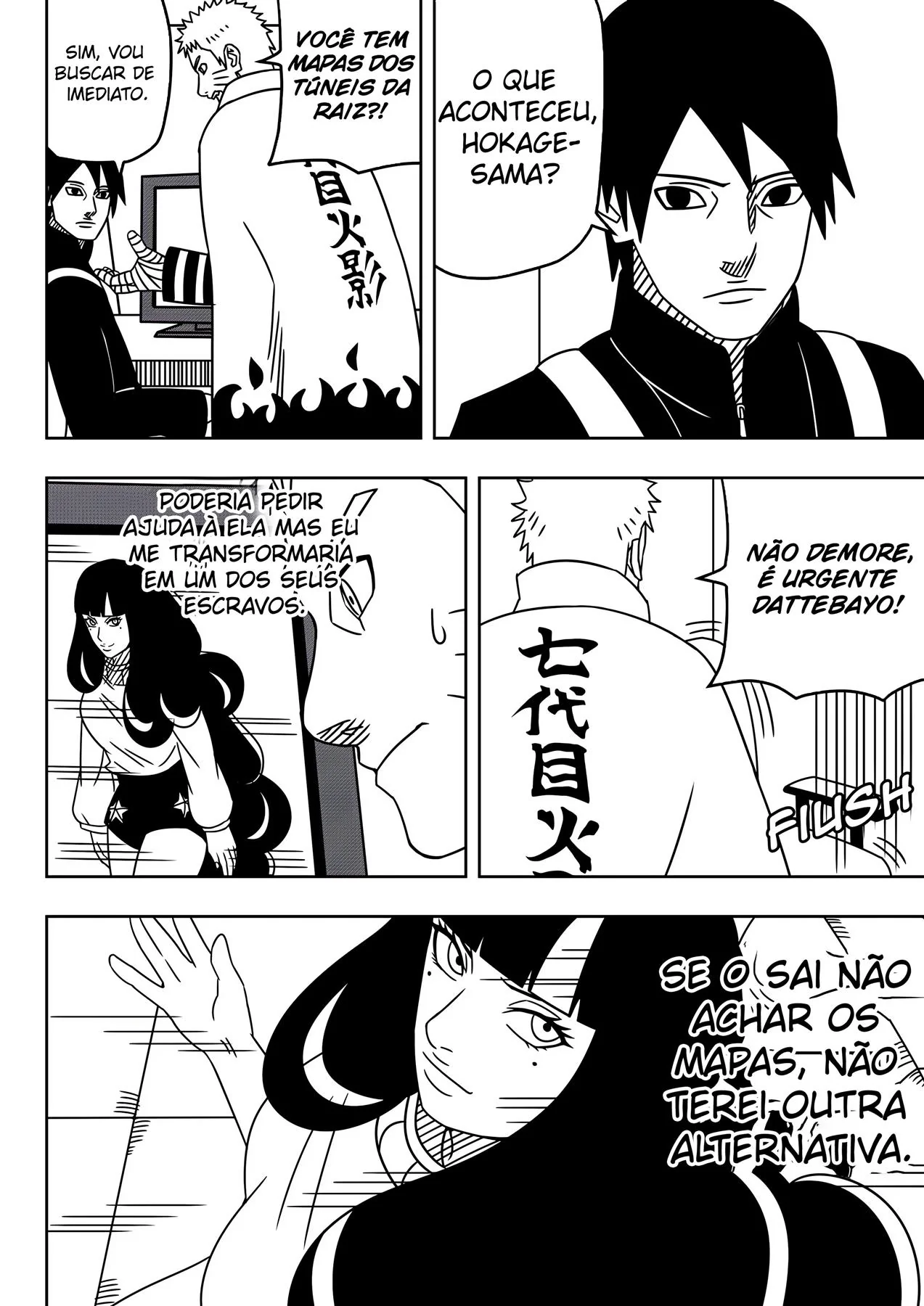 Hinata Piranha Sequestrada pelo Zetsu - Naruto Hentai em Ação em HQ Brasileiro