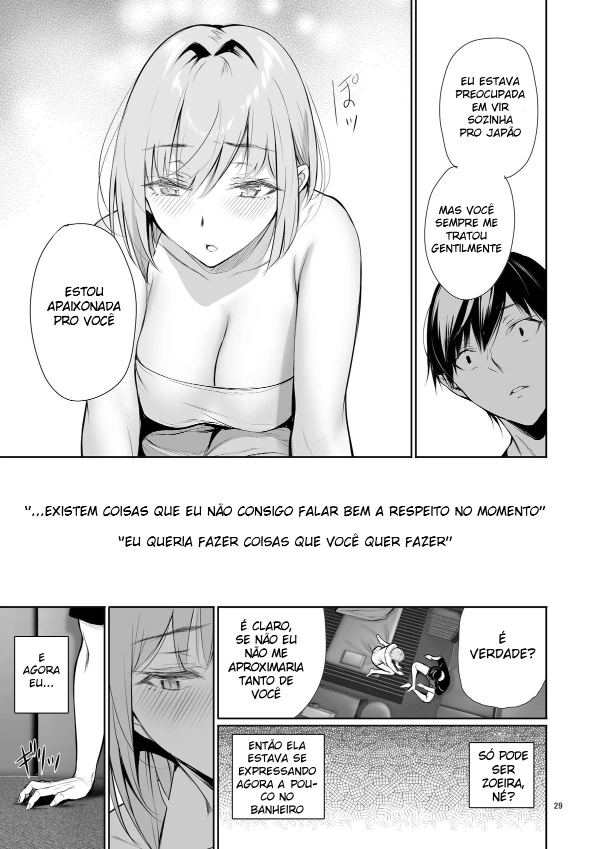 Hirasaki e a Rola Secreta de Aibara em Hentai HQ Brasileiro