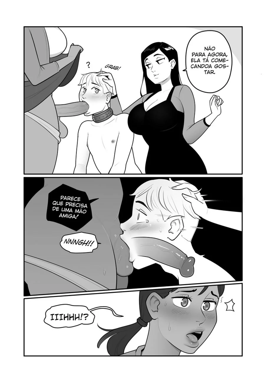 Hirasaki e a Rola Secreta de Aibara em Hentai HQ Brasileiro