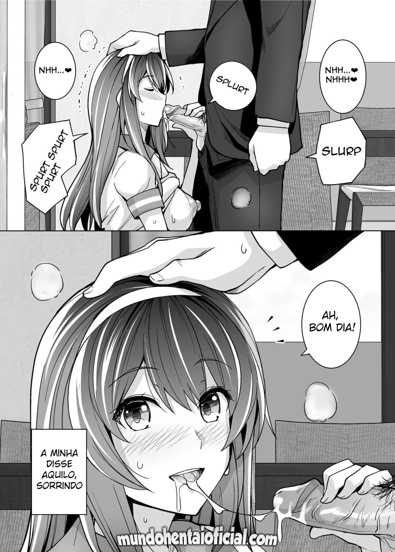 Incesto Entre Pai, Filha e Irmão em Hentai HQ Brasileiro