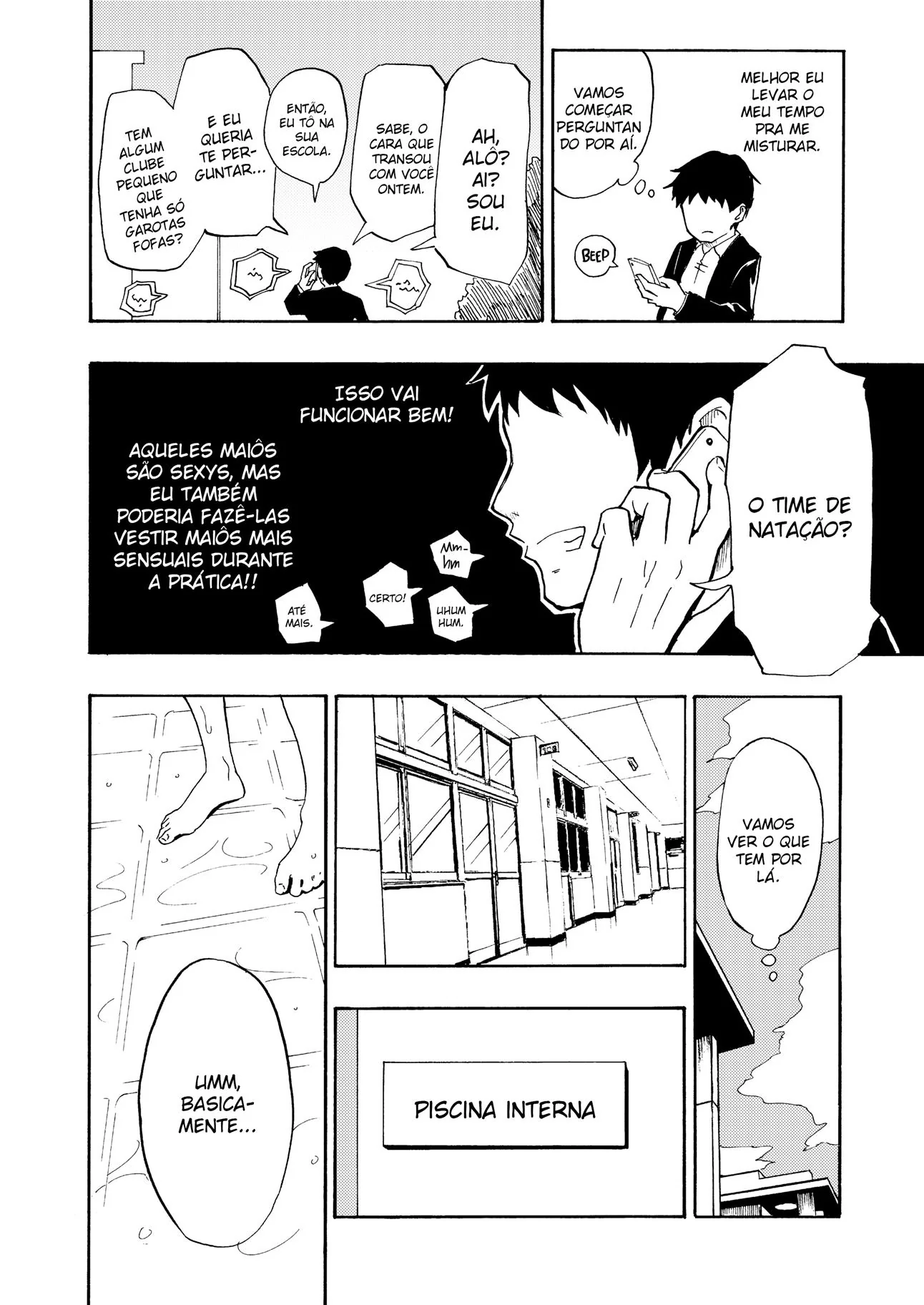 Irmã cientista transforma estudante em cobaia para experimento sexual maluco em Hentai HQ Brasileiro