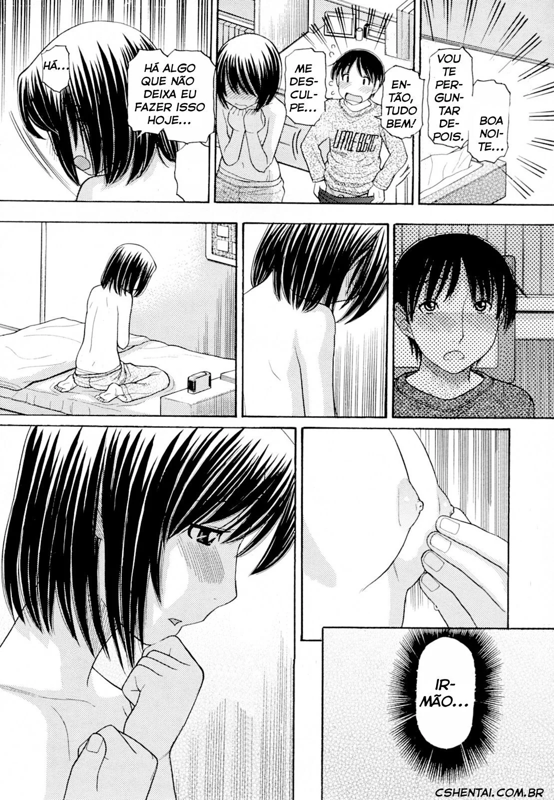 Irmã Puta Pedindo Rola - Hentai HQ Brasileiro