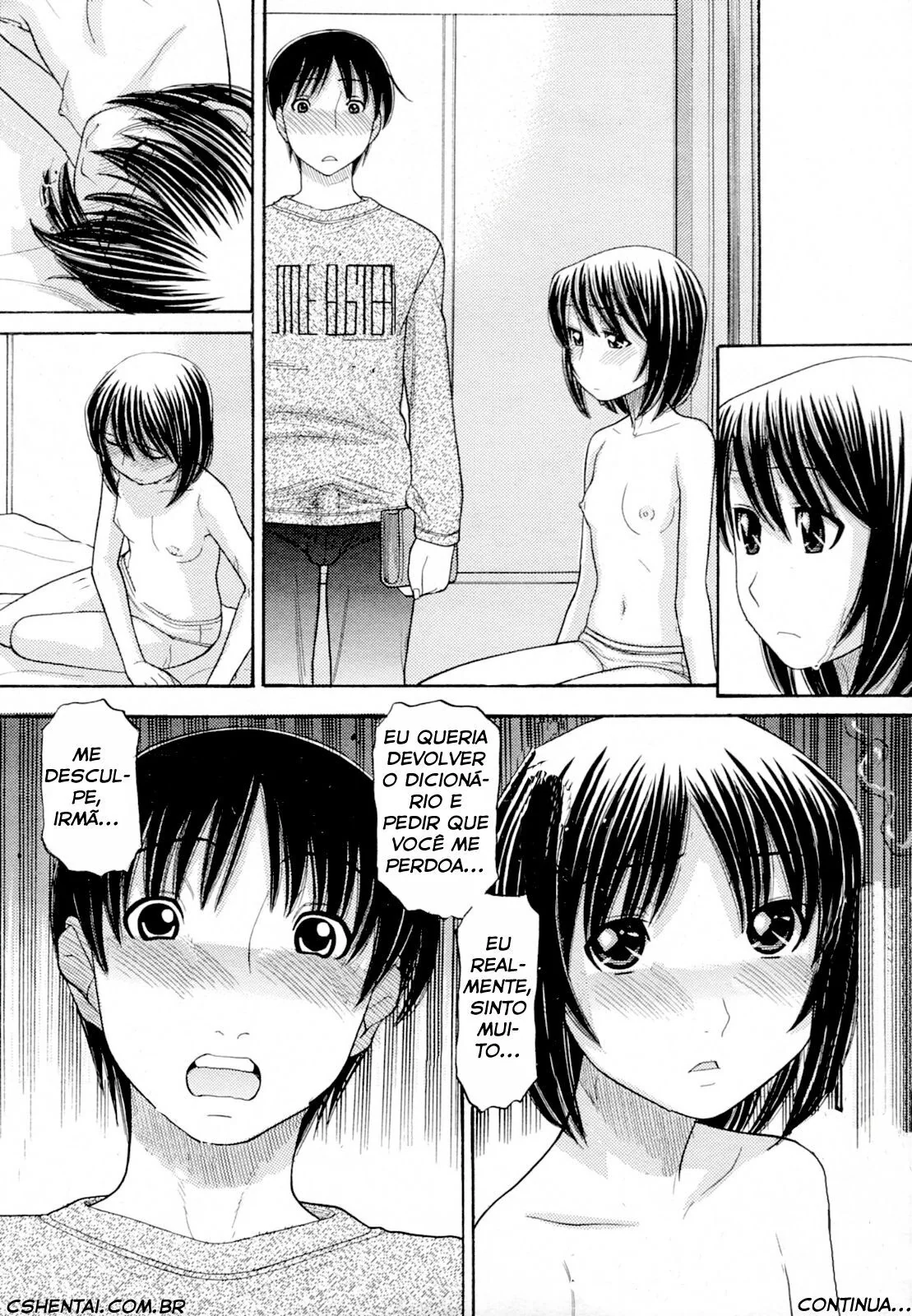 Irmã Puta Pedindo Rola - Hentai HQ Brasileiro