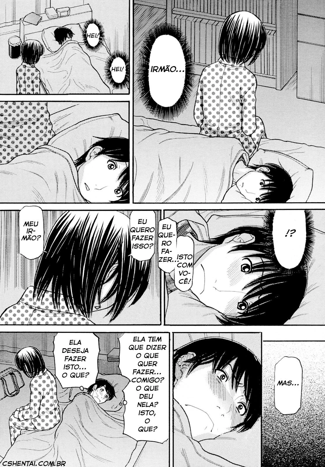 Irmã Puta Pedindo Rola - Hentai HQ Brasileiro