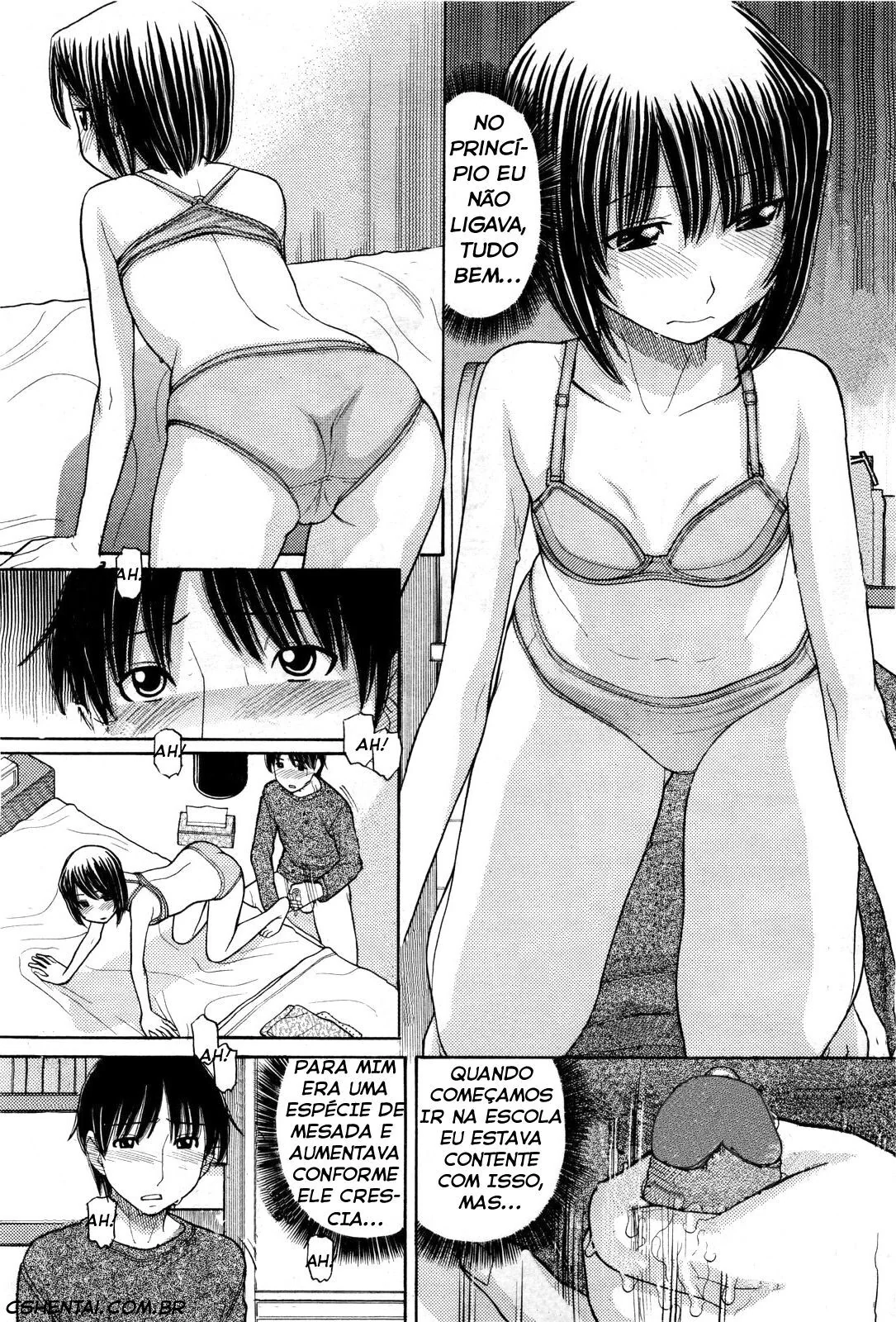 Irmã Puta Pedindo Rola - Hentai HQ Brasileiro