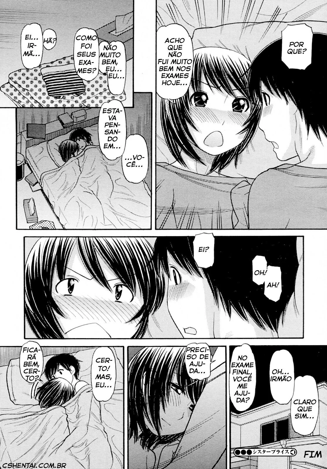 Irmã Puta Pedindo Rola - Hentai HQ Brasileiro