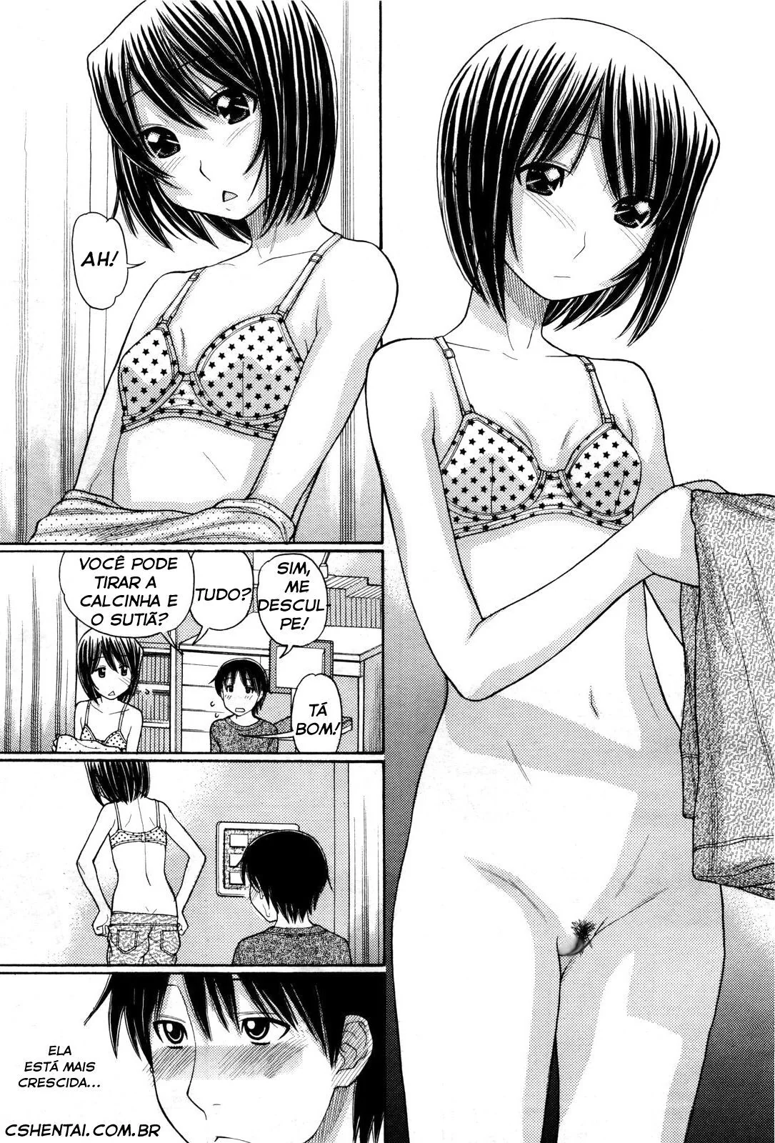 Irmã Puta Pedindo Rola - Hentai HQ Brasileiro