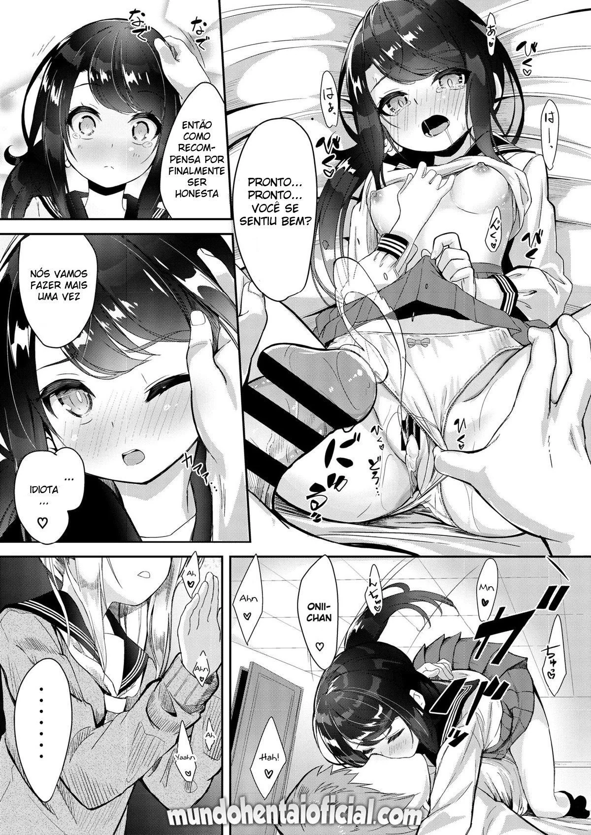 Irmão Safado: Perdendo a Virgindade da Irmã Mais Nova" em Hentai HQ Irmão Safado: Perdendo a Virgindade da Irmã Mais Nova" em Hentai HQ