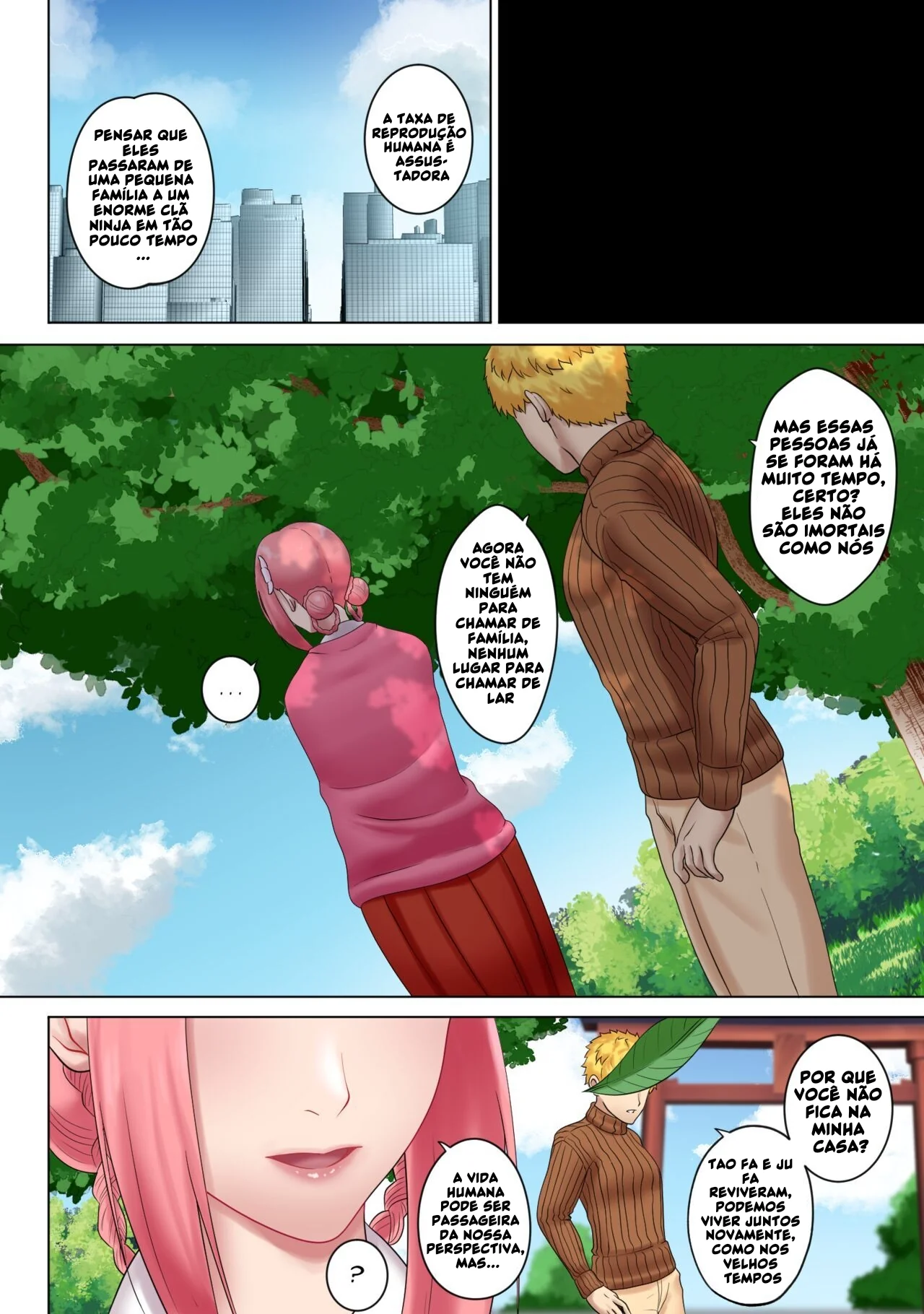 Jigokuraku Hentai: Inferno do Céu - Piranha leva piroca no cu em Hentai HQ Brasileiro