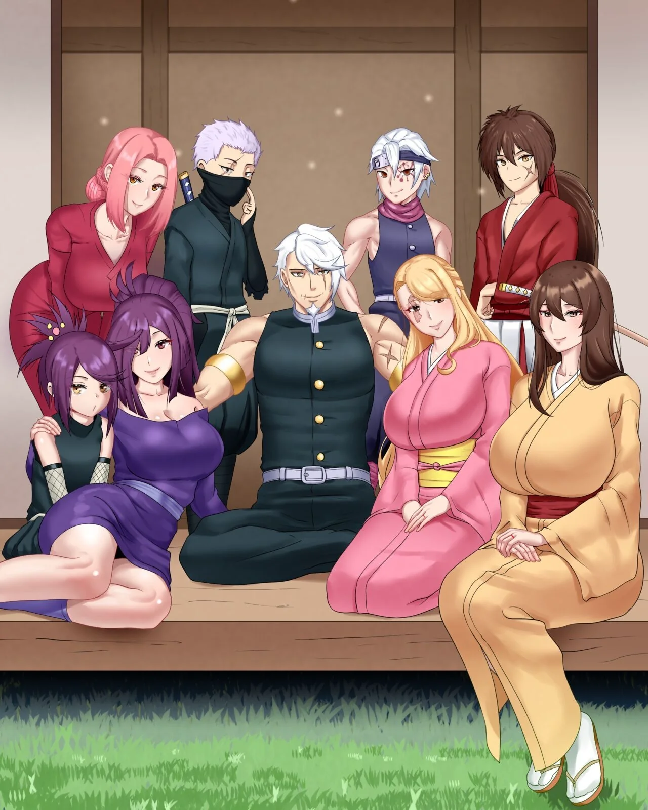 Jigokuraku Hentai: Inferno do Céu - Piranha leva piroca no cu em Hentai HQ Brasileiro