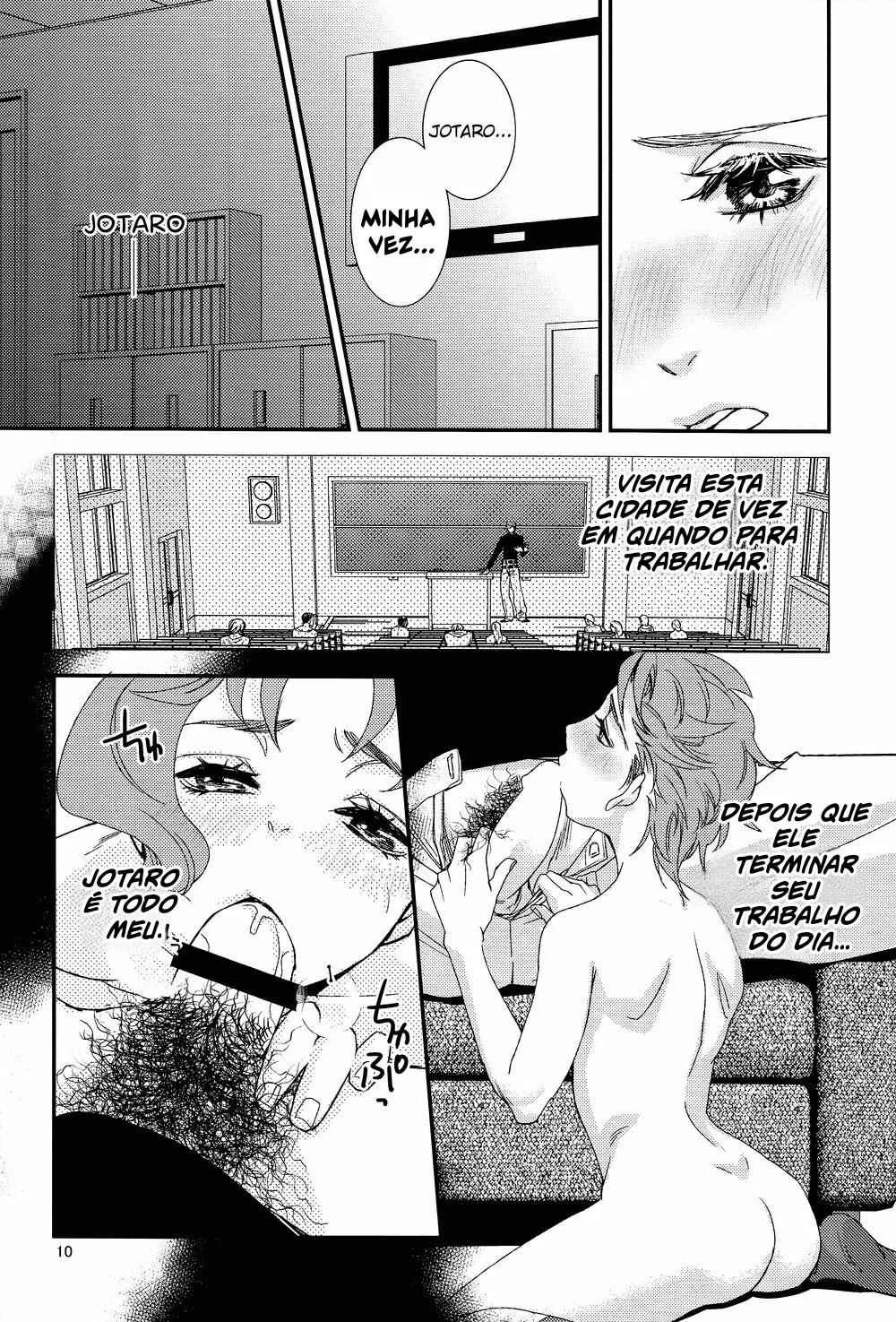 Jojos Bizarre Adventure Porno: A Piranha Secreta - Em Hentai HQ Brasileiro