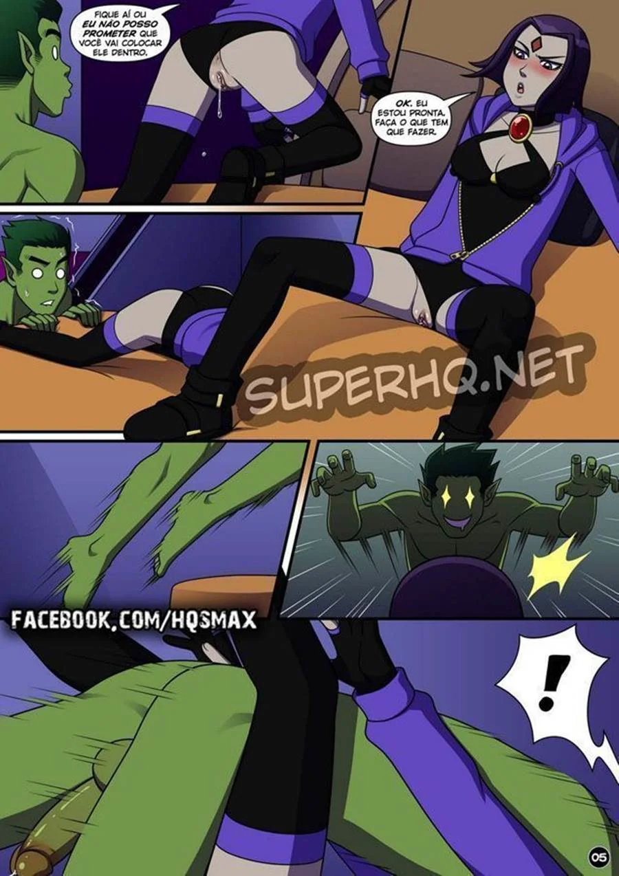 Jovens Titãs Hentai: Mutano Arromba o Cu da Ravena em HQ Brasileiro Jovens Titãs Hentai: Mutano Arromba o Cu da Ravena em HQ Brasileiro