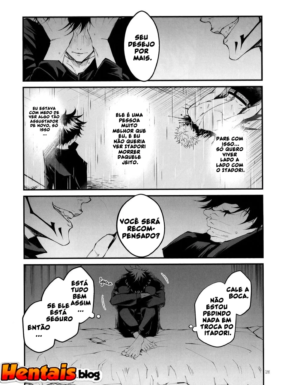 Jujutsu Kaisen: Fushiguro e Sukuna se entregam a uma orgia de piroca - Hentai HQ Brasileiro