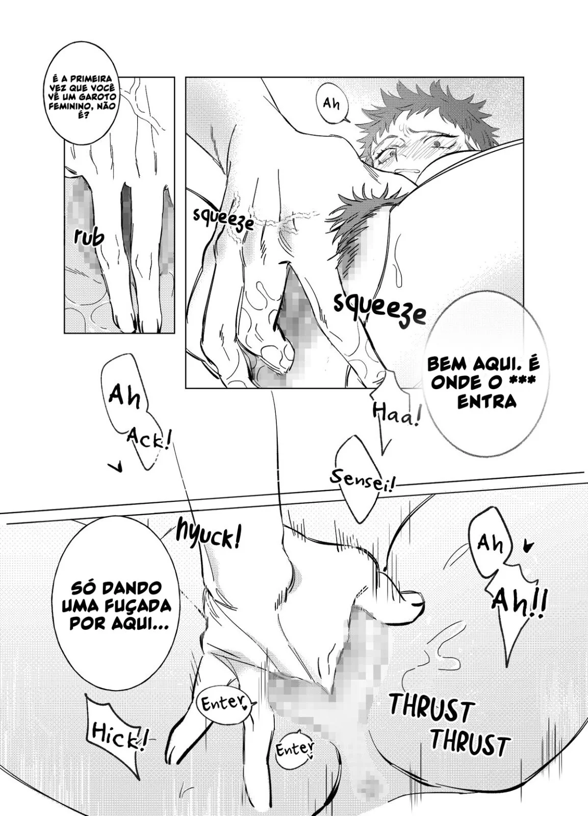 Jujutsu Kaisen Hentai: Itadori Transando com Gojo em Hentai HQ Brasileiro Jujutsu Kaisen Hentai: Itadori Transando com Gojo em Hentai HQ Brasileiro