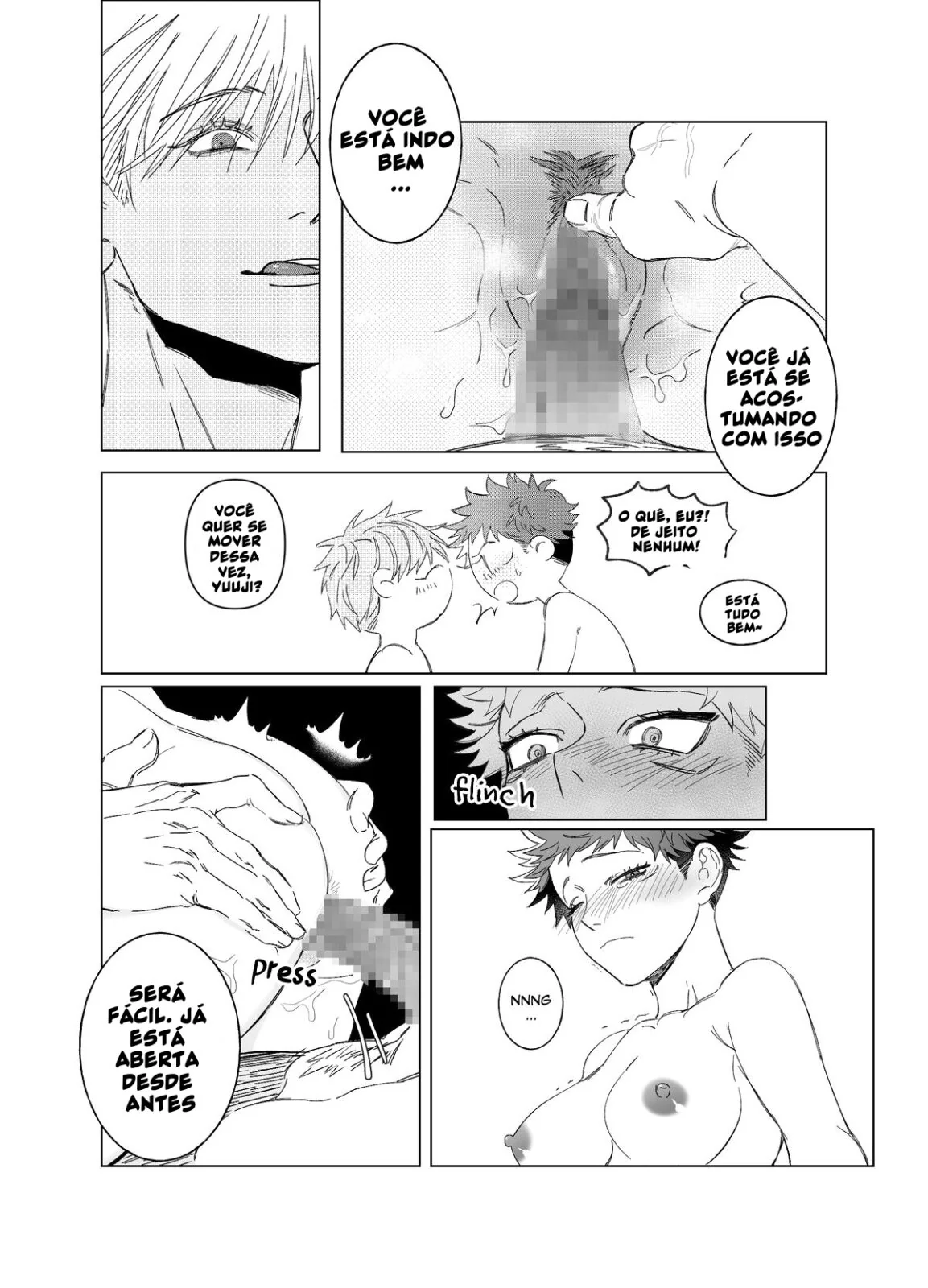 Jujutsu Kaisen Hentai: Itadori Transando com Gojo em Hentai HQ Brasileiro Jujutsu Kaisen Hentai: Itadori Transando com Gojo em Hentai HQ Brasileiro