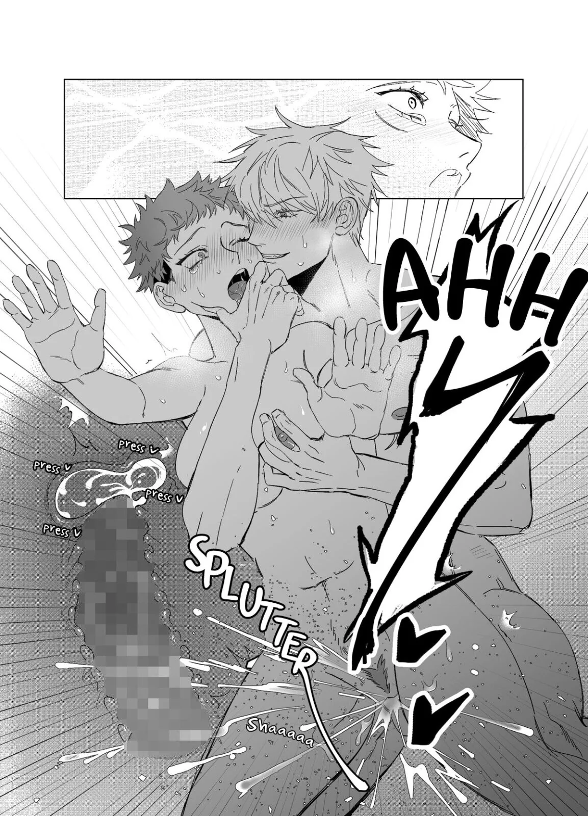 Jujutsu Kaisen Hentai: Itadori Transando com Gojo em Hentai HQ Brasileiro