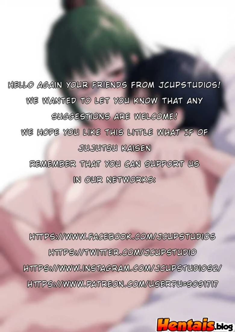 Jujutsu Kaisen: Um Final Feliz - Maki Zenin e Yuta Okkotsu em uma transa piranha! Em Hentai HQ