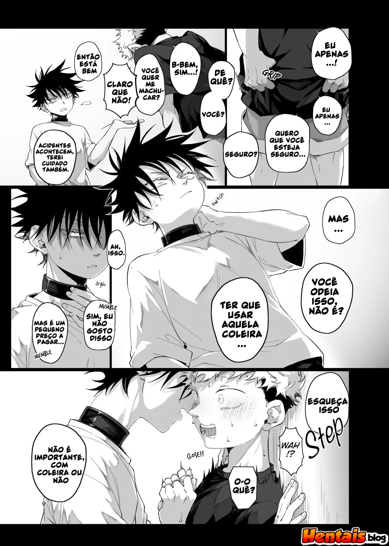 Jujutsu Kaisen: Yuuji Itadori vs. Megumi Fushiguro - Piranhas em Ação!" em HQ Brasileiro Jujutsu Kaisen: Yuuji Itadori vs. Megumi Fushiguro - Piranhas em Ação!" em HQ Brasileiro