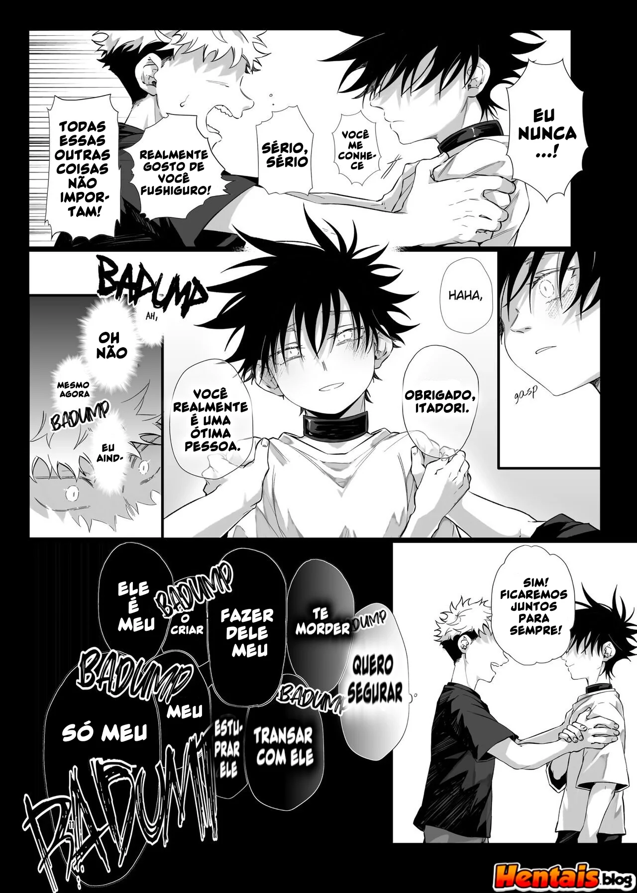 Jujutsu Kaisen: Yuuji Itadori vs. Megumi Fushiguro - Piranhas em Ação!" em HQ Brasileiro Jujutsu Kaisen: Yuuji Itadori vs. Megumi Fushiguro - Piranhas em Ação!" em HQ Brasileiro