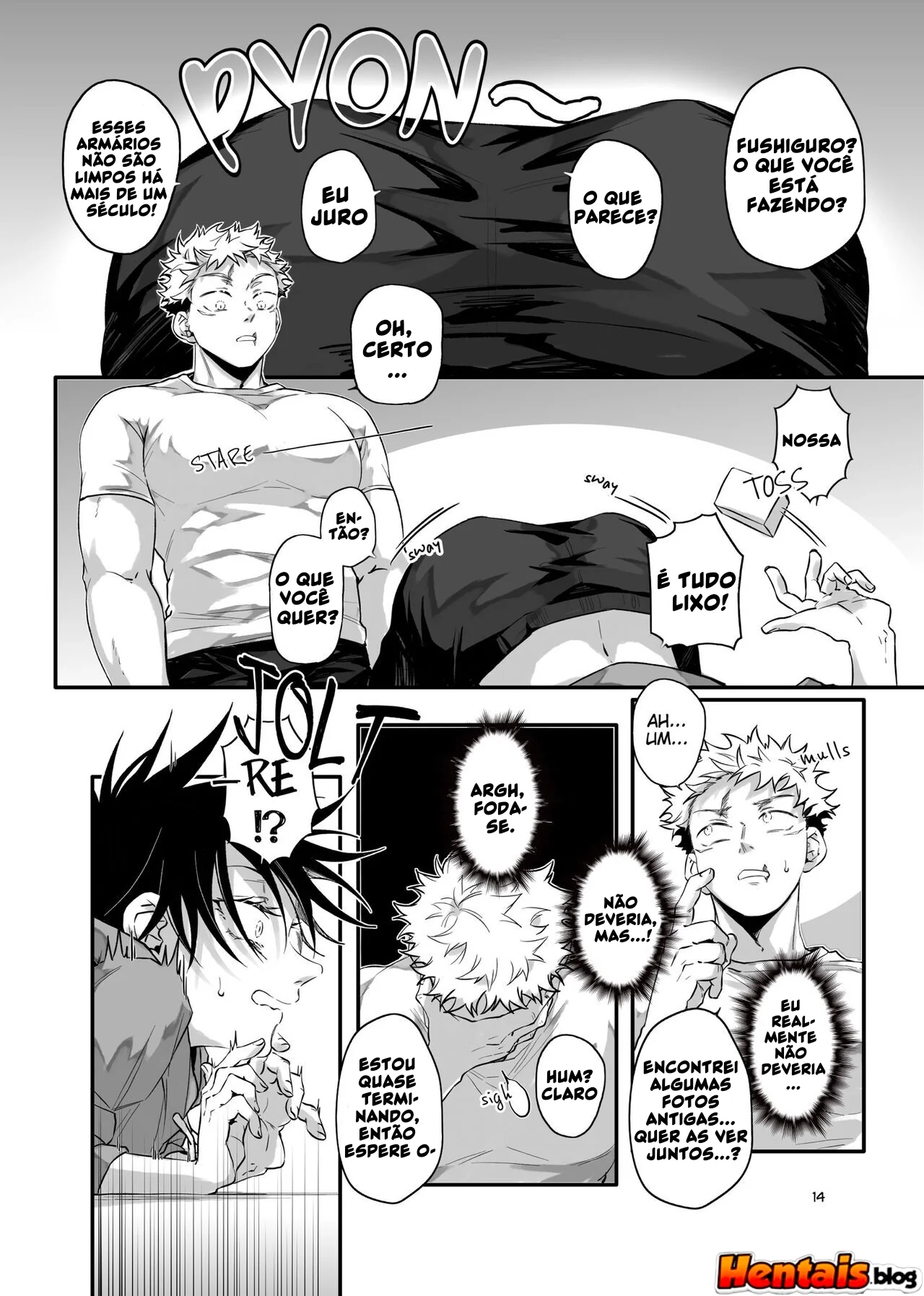 Jujutsu Kaisen: Yuuji Itadori vs. Megumi Fushiguro - Piranhas em Ação!" em HQ Brasileiro