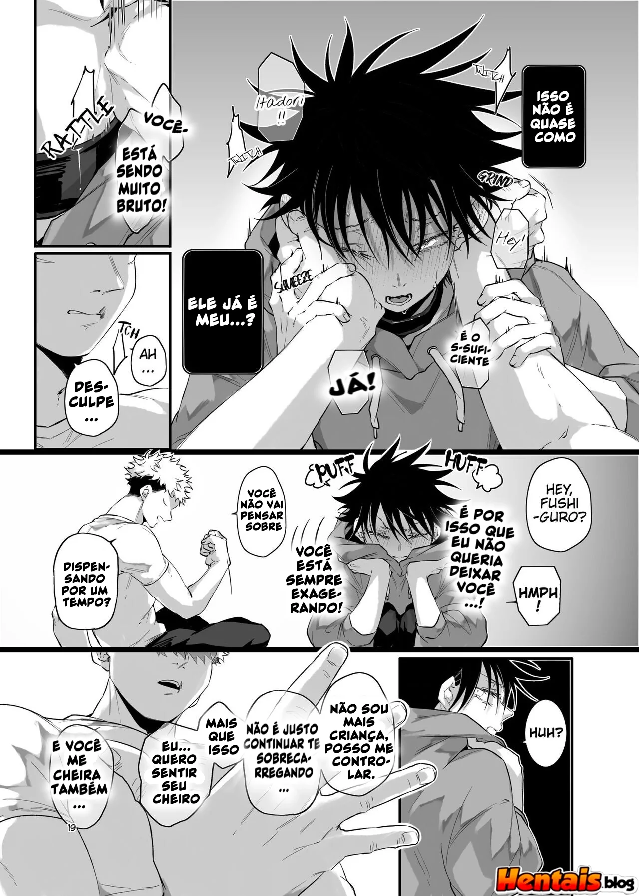 Jujutsu Kaisen: Yuuji Itadori vs. Megumi Fushiguro - Piranhas em Ação!" em HQ Brasileiro