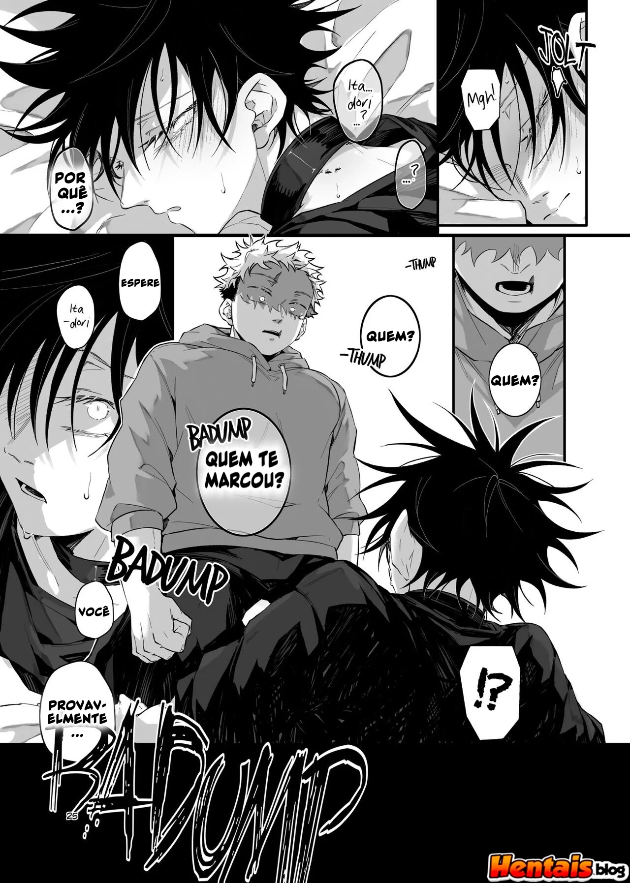 Jujutsu Kaisen: Yuuji Itadori vs. Megumi Fushiguro - Piranhas em Ação!" em HQ Brasileiro Jujutsu Kaisen: Yuuji Itadori vs. Megumi Fushiguro - Piranhas em Ação!" em HQ Brasileiro