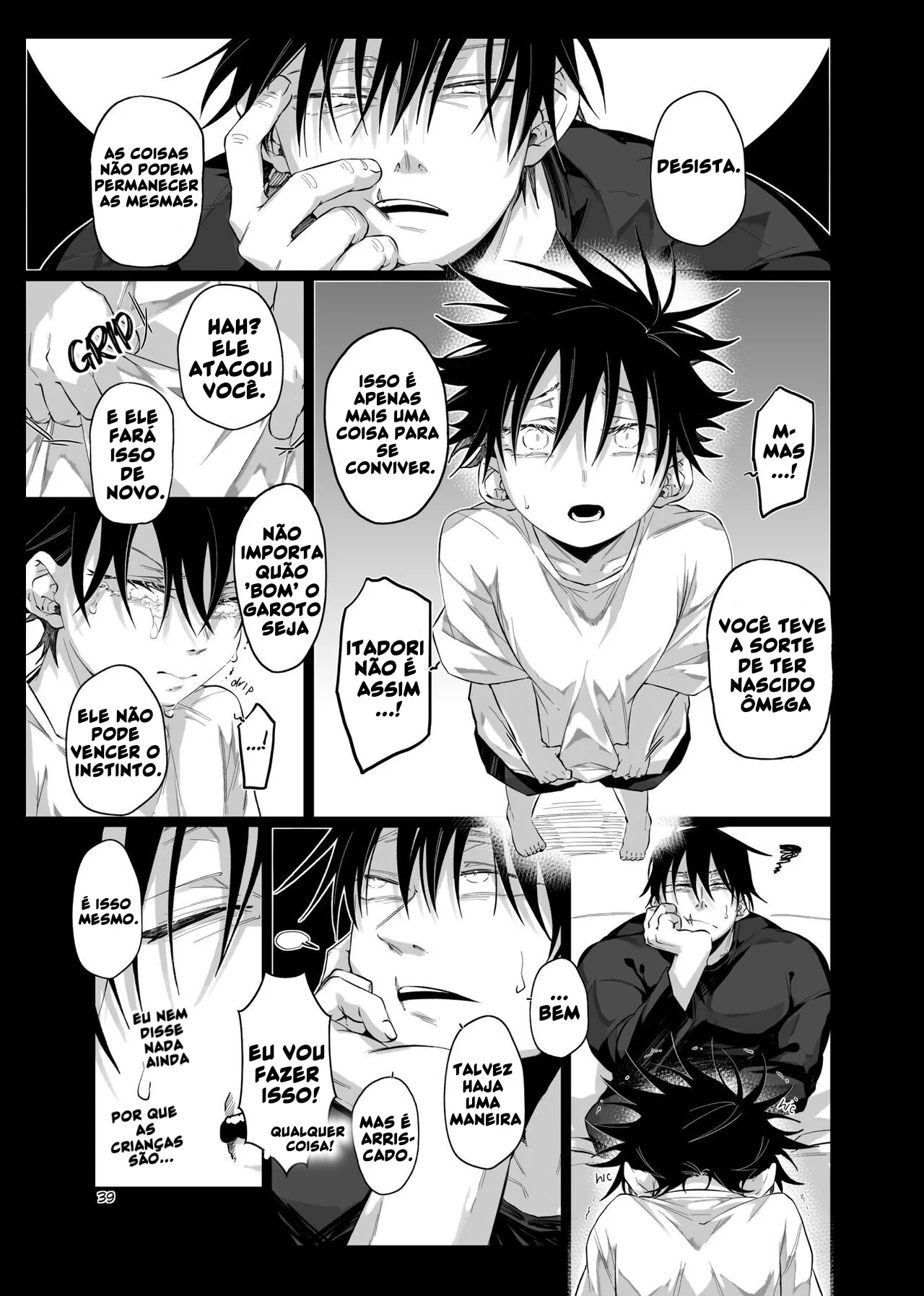 Jujutsu Kaisen: Yuuji Itadori vs. Megumi Fushiguro - Piranhas em Ação!" em HQ Brasileiro