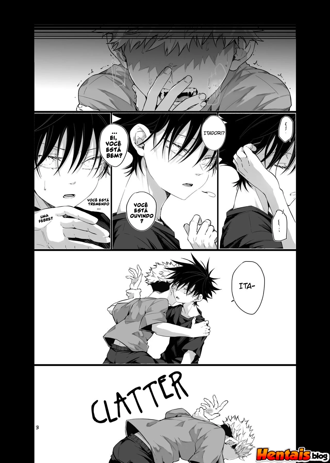 Jujutsu Kaisen: Yuuji Itadori vs. Megumi Fushiguro - Piranhas em Ação!" em HQ Brasileiro Jujutsu Kaisen: Yuuji Itadori vs. Megumi Fushiguro - Piranhas em Ação!" em HQ Brasileiro