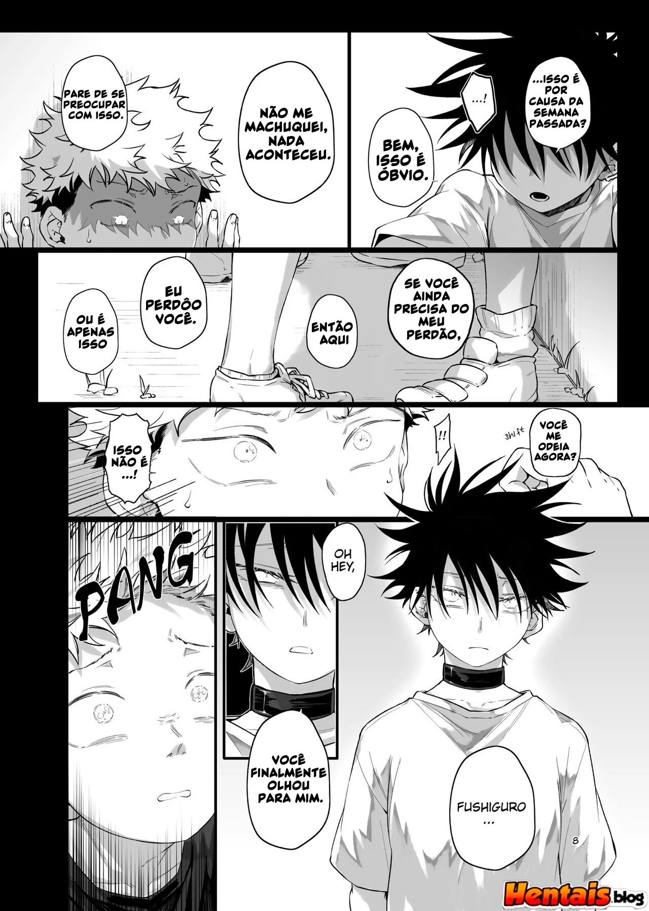 Jujutsu Kaisen: Yuuji Itadori vs. Megumi Fushiguro - Piranhas em Ação!" em HQ Brasileiro Jujutsu Kaisen: Yuuji Itadori vs. Megumi Fushiguro - Piranhas em Ação!" em HQ Brasileiro