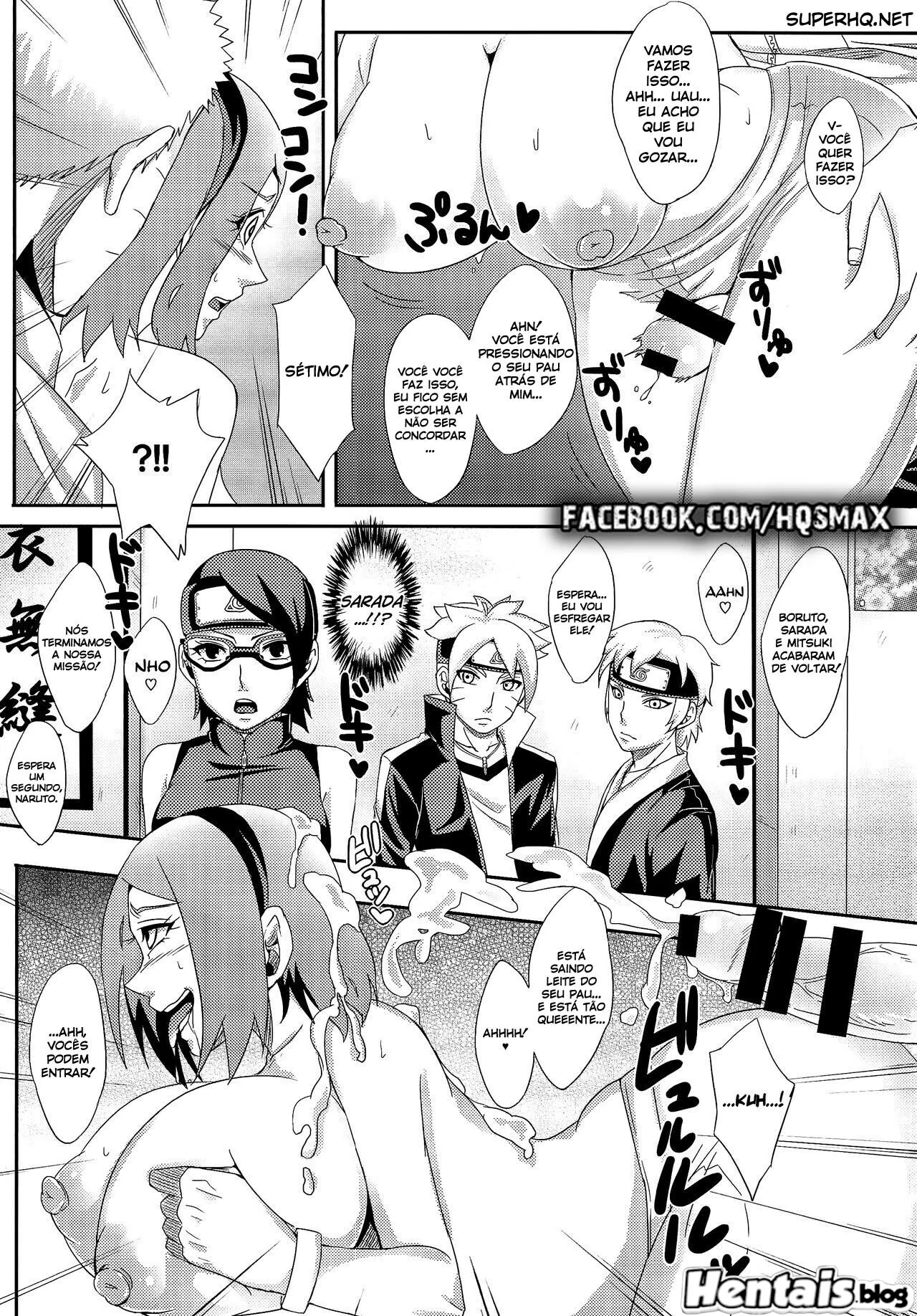 Konoha o Serviço Secreto - Safadeza em Família em Hentai HQ