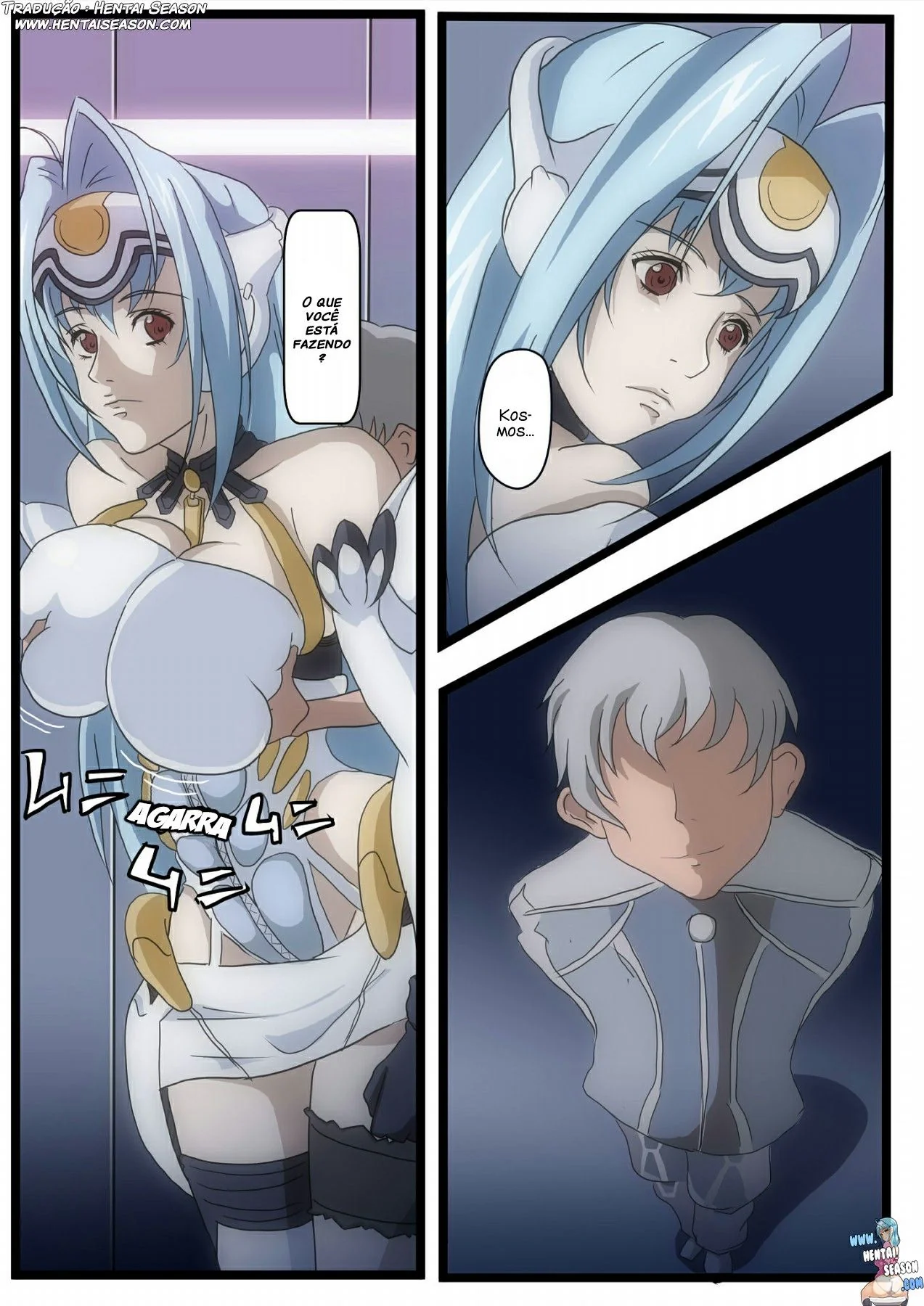 Kos-mos do Planeta dos Prazeres Extremos: A Guerra das Picas em Xenosaga" em Hentai HQ Kos-mos do Planeta dos Prazeres Extremos: A Guerra das Picas em Xenosaga" em Hentai HQ