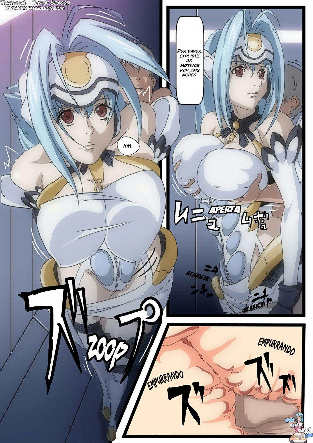 Kos-mos do Planeta dos Prazeres Extremos: A Guerra das Picas em Xenosaga" em Hentai HQ Kos-mos do Planeta dos Prazeres Extremos: A Guerra das Picas em Xenosaga" em Hentai HQ