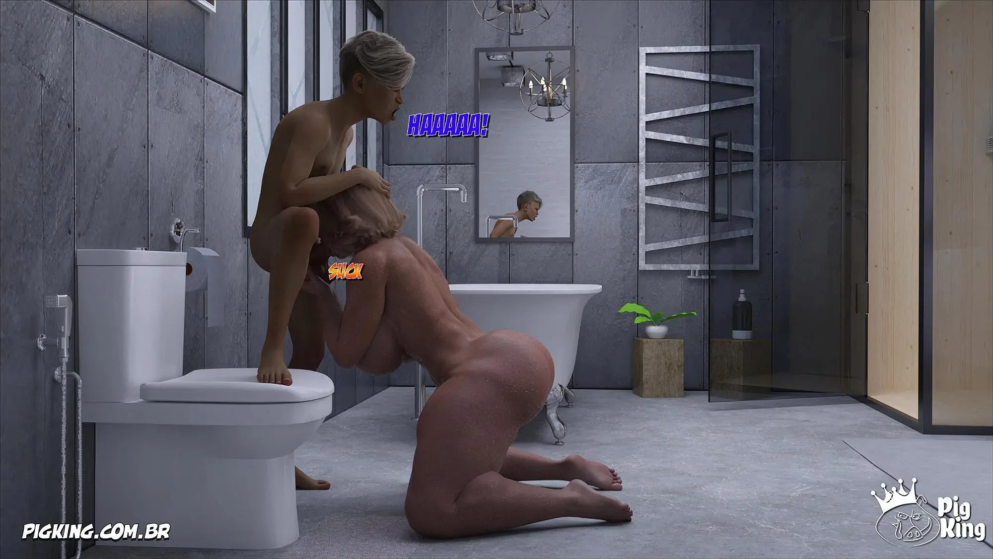 Louise e seu Filho no Banheiro: Pica no Cu em Hentai Incesto" em HQ Brasileiro Louise e seu Filho no Banheiro: Pica no Cu em Hentai Incesto" em HQ Brasileiro