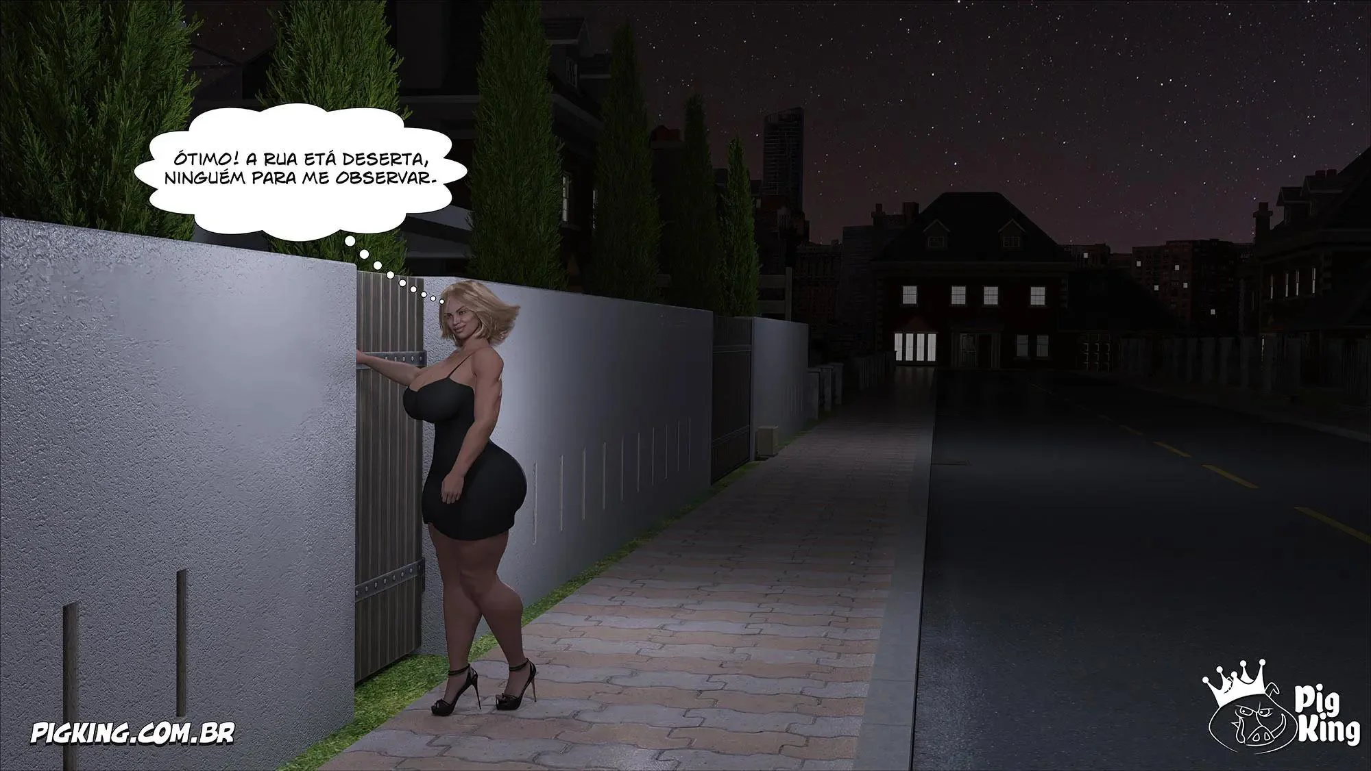 Louise liberou a buceta pro velho tarado enquanto o marido estava fora - Hentai Incesto em HQ Brasileiro